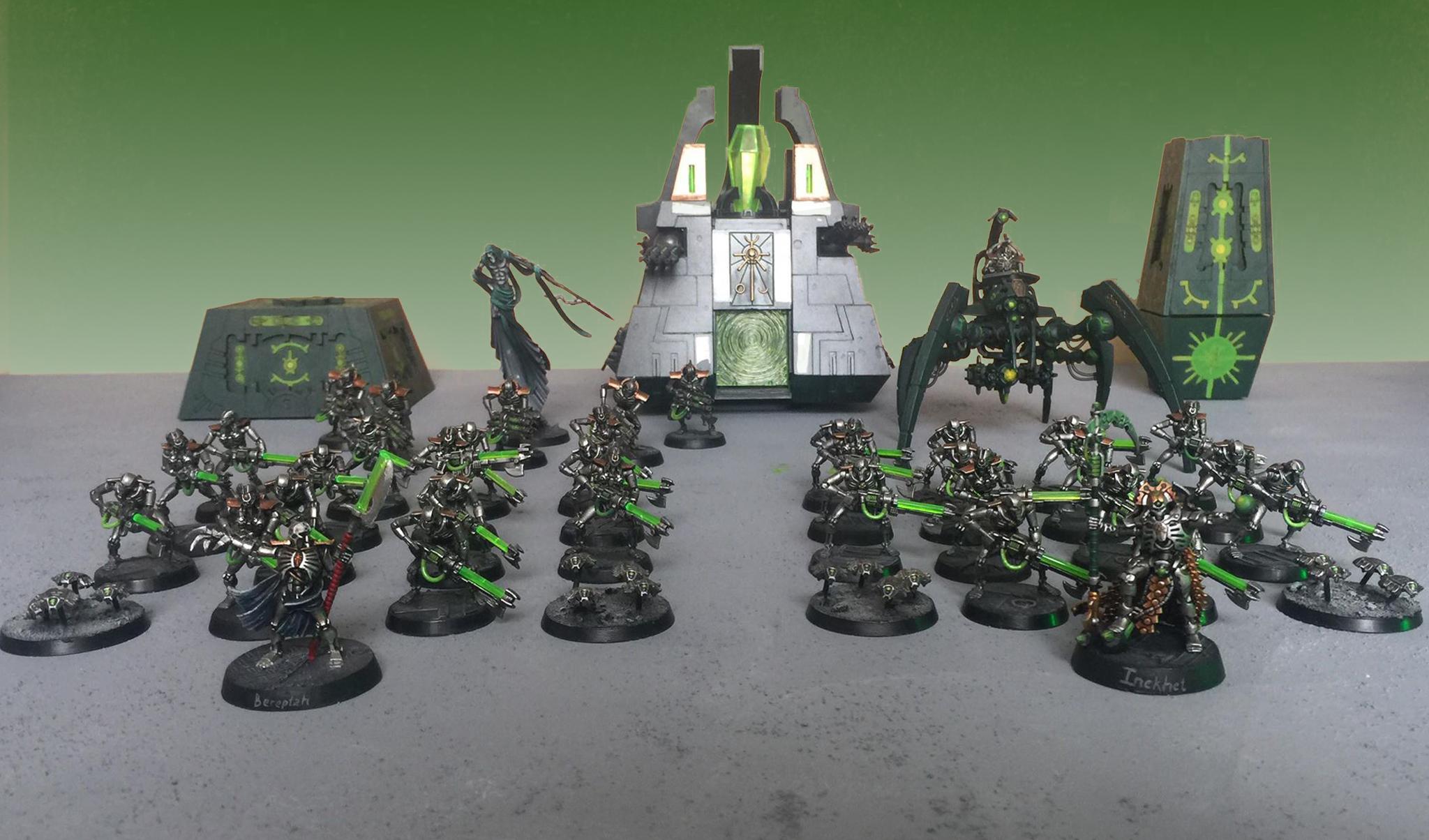 Army, Necrons, Urban Base, Warhammer 40,000