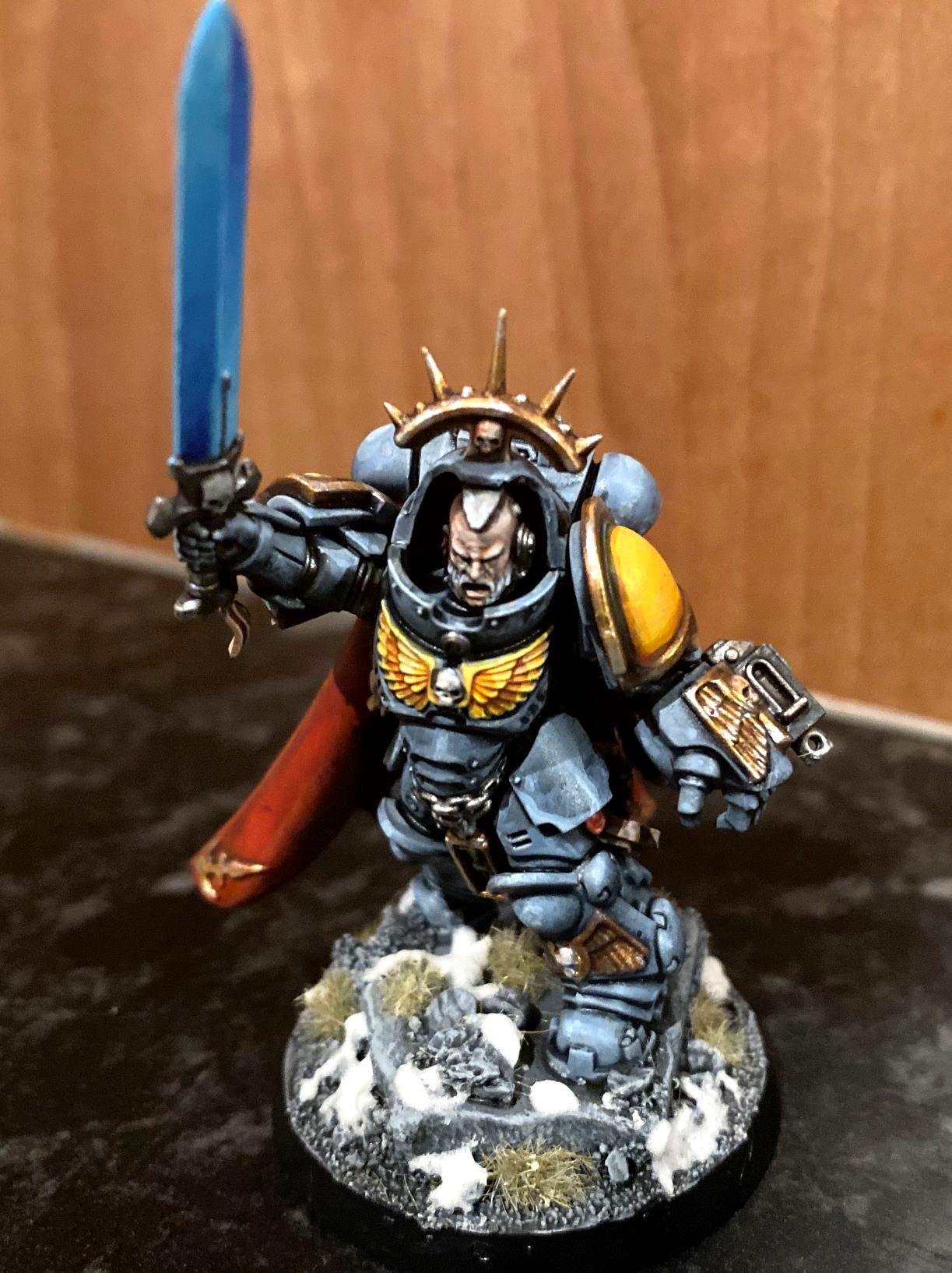 Gravis Armour, Primaris, Space Wolves, Wolf Lord, Wolves