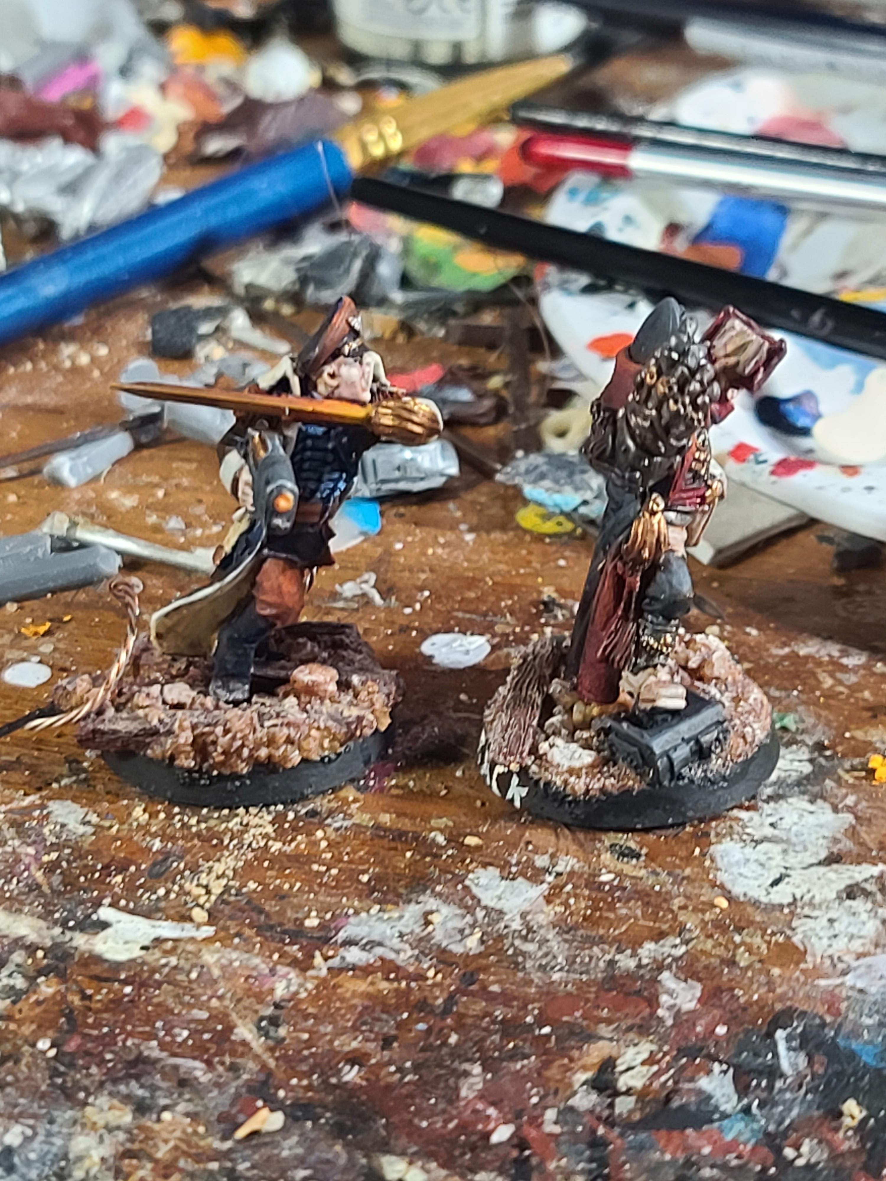 Citadel Miniatures, Commissar, Games Workshop, Imperial Guard, Warhammer 40,000, Warhammer Fantasy