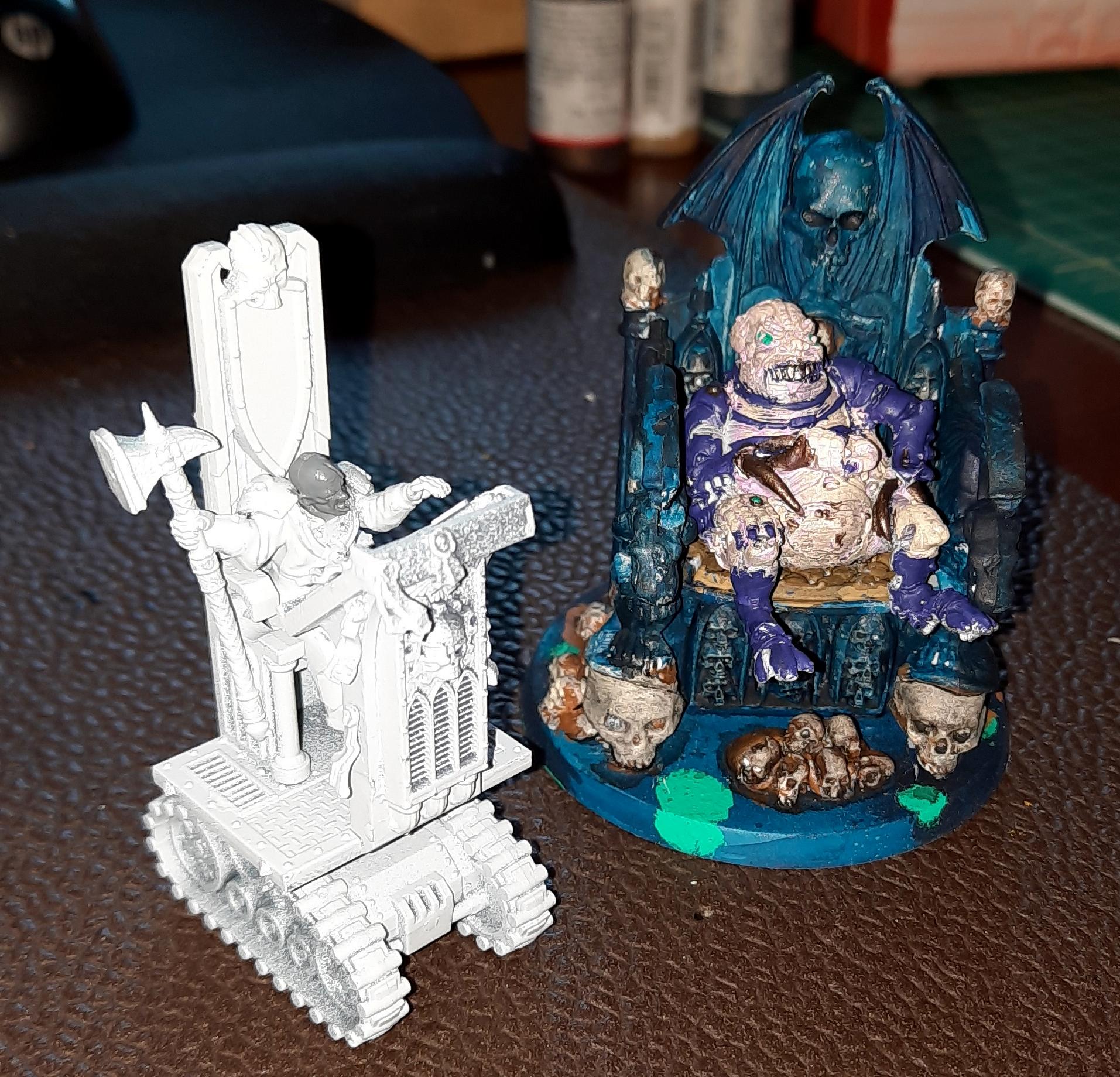 Adeptus Arbites, Commander, Genestealer Cult, Imperial Guard, Patriarch, Throne
