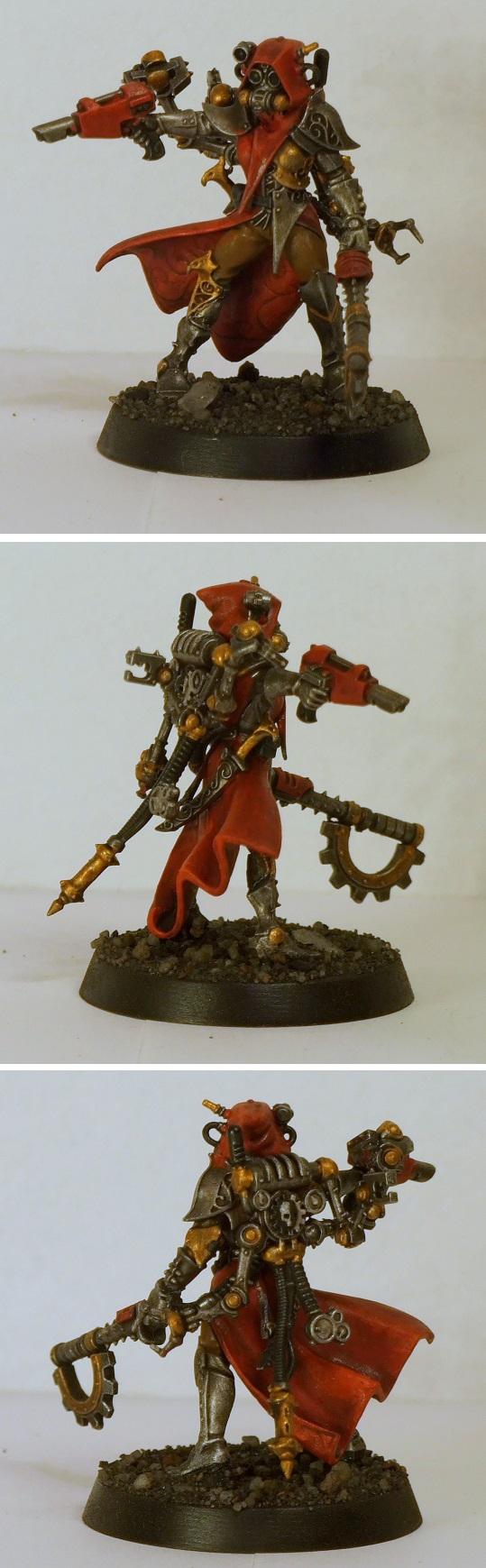 Adeptusmechanicus, Conversion, Enginseer, Kitbash, Techpriest, Warhammer 40,000