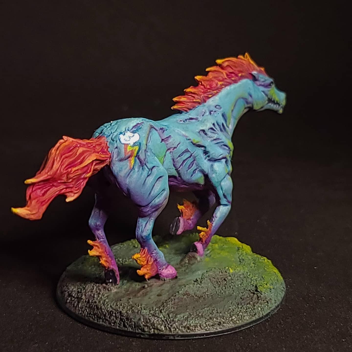 And, Dragon, Dungeons, Dungeons And Dragons, Halloween, My Little Pony, Nightmare, Rainbowdash