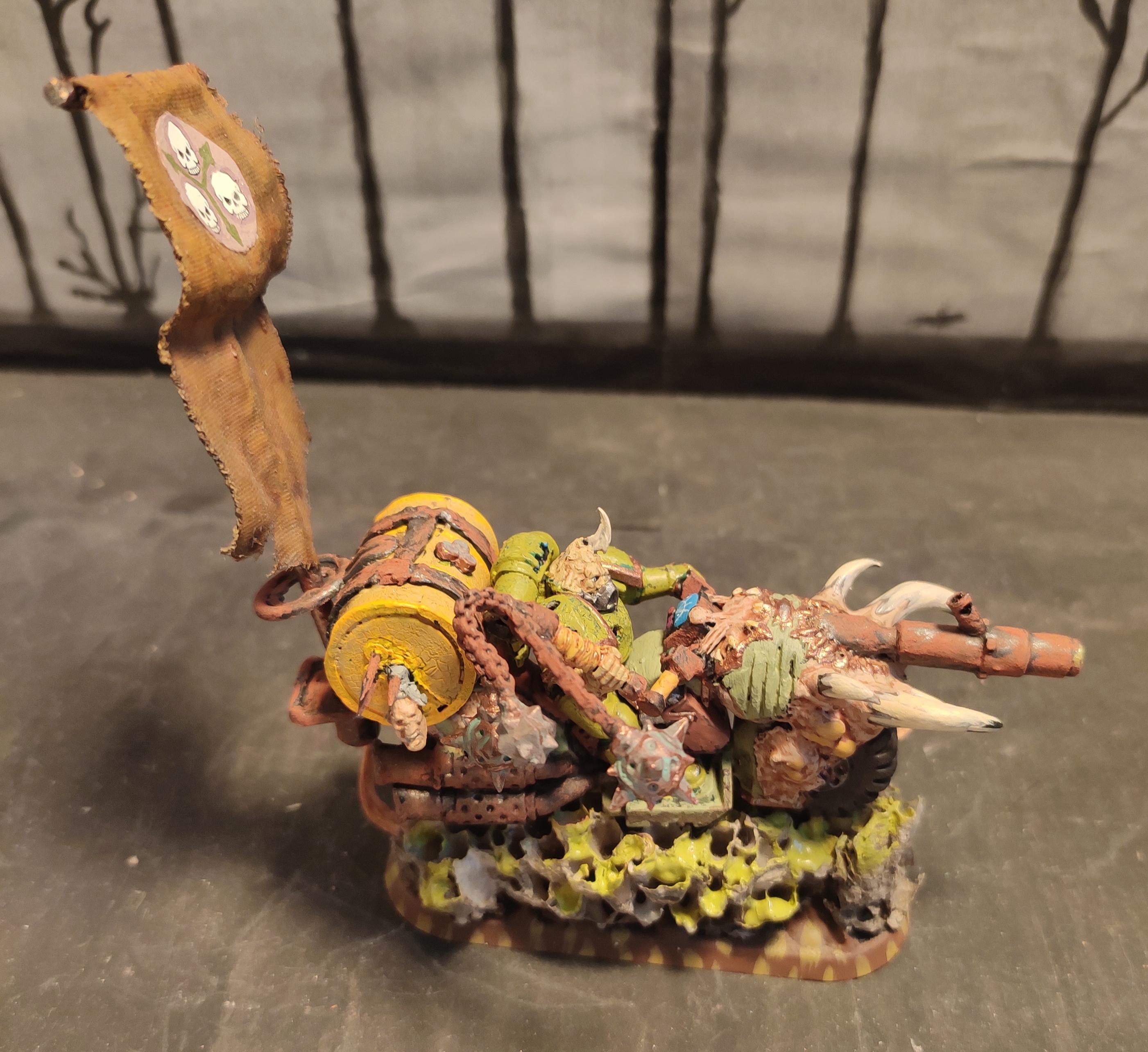 Aspiring Champion, Banner, Barrel, Bike, Blight, Chaos, Chaos Space Marines, Conversion, Dark Vengeance, Death Guard, Decay, Disease, Fast Attack, Flail, Heresy, Heretic Astartes, Nurgle, Pestilence, Plague, Plague Marines, Plague Spewer, Rot, Sculpting, Traitor Legions, Warhammer 40,000