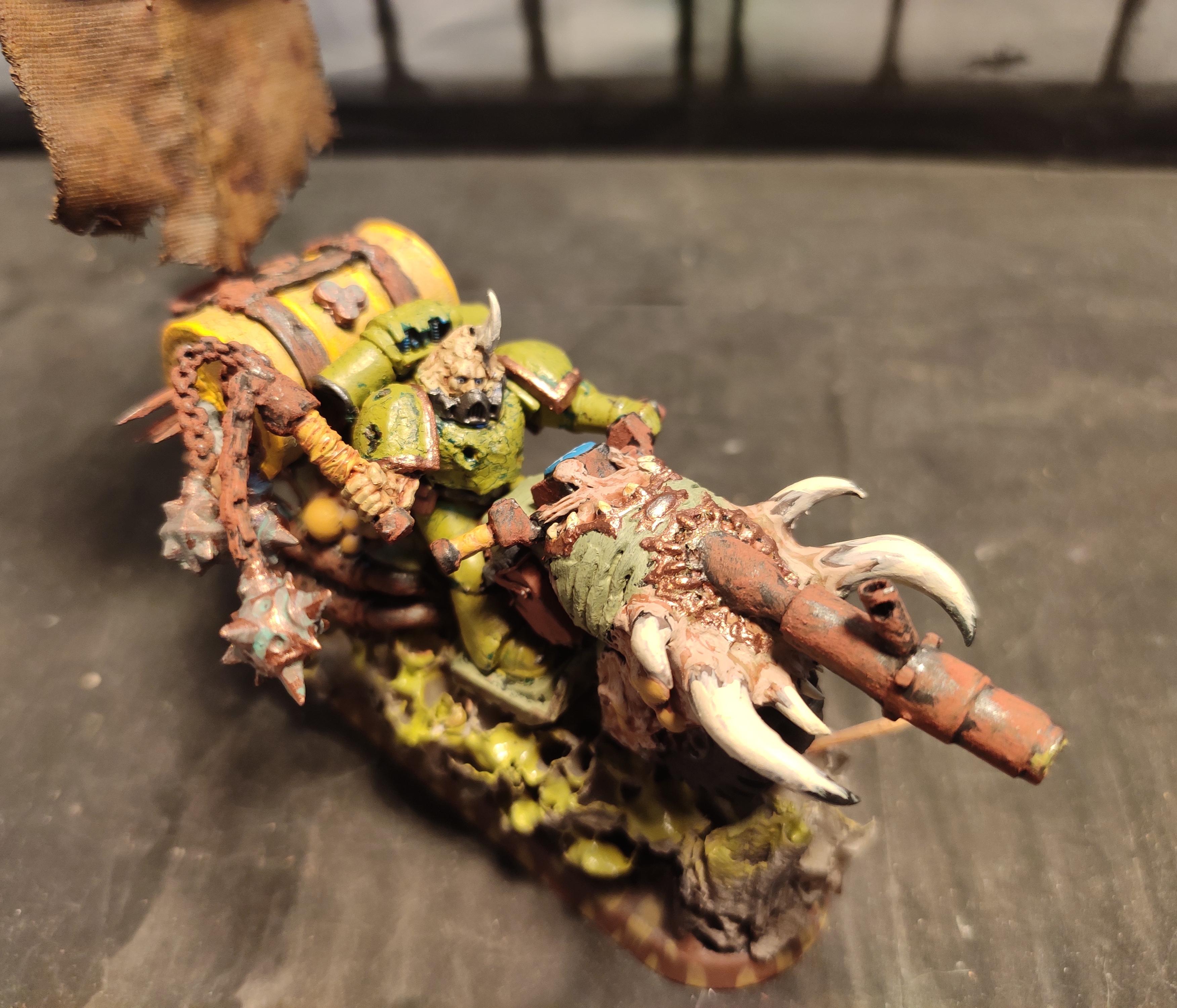 Aspiring Champion, Banner, Barrel, Bike, Blight, Chaos, Chaos Space Marines, Conversion, Dark Vengeance, Death Guard, Decay, Disease, Fast Attack, Flail, Heresy, Heretic Astartes, Nurgle, Pestilence, Plague, Plague Marines, Plague Spewer, Respirator, Rot, Rust, Sculpting, Traitor Legions, Warhammer 40,000