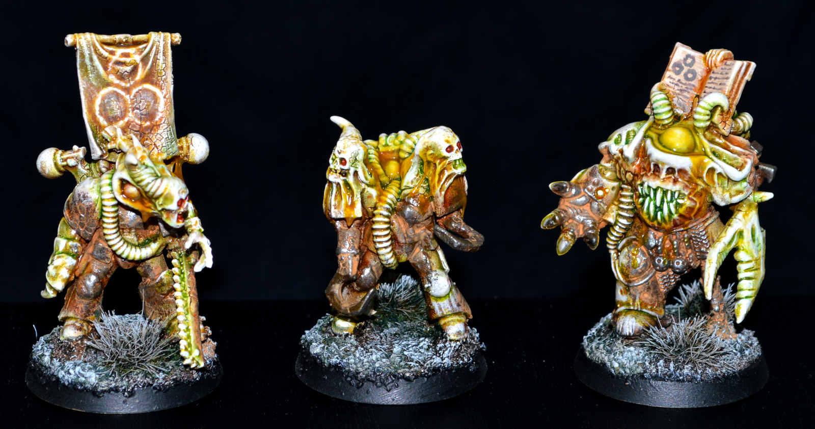 Chaos, Chaos Space Marines, Conversion, Death Guard, Kitbash, Mutant Modifier, Nurgle, Scratch Build