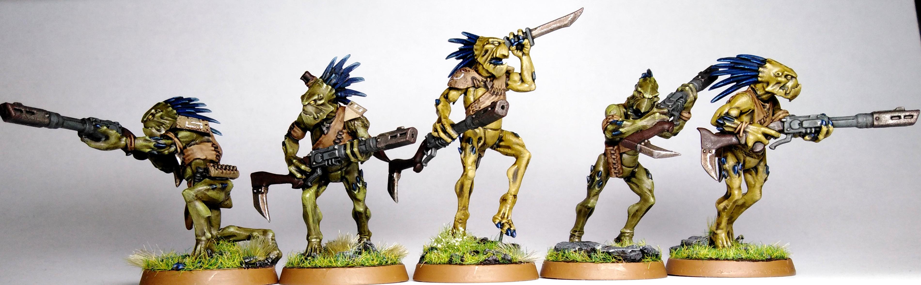 Green, Kroot, Light Conversion