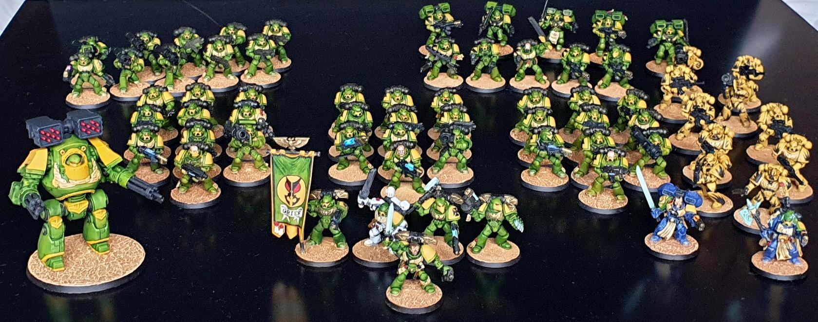 Mantis Warriors, Space Marines