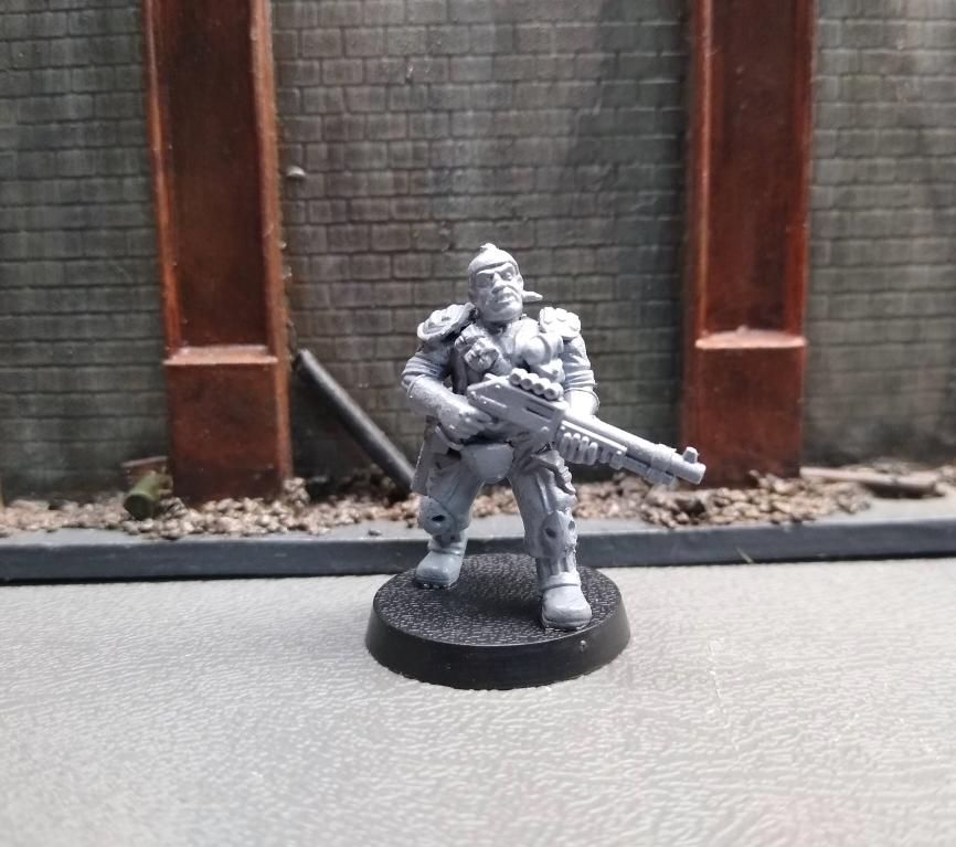 Character, Hired Gun, Kitbash, Necromunda, Scum, Scummer, Warhammer 40,000