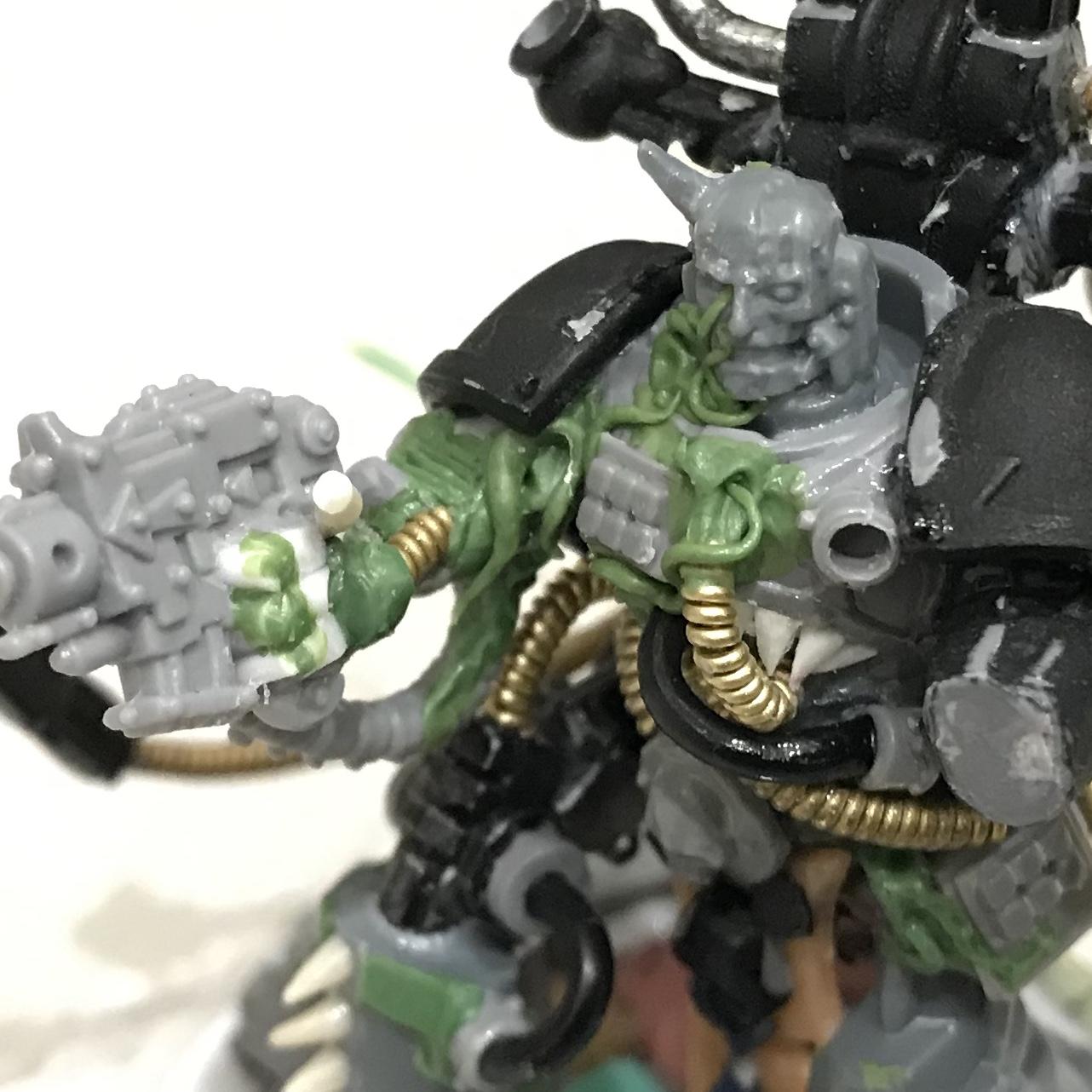 Conversion, Greenstuff, Iron Warriors, Kitbashed, Warpsmith