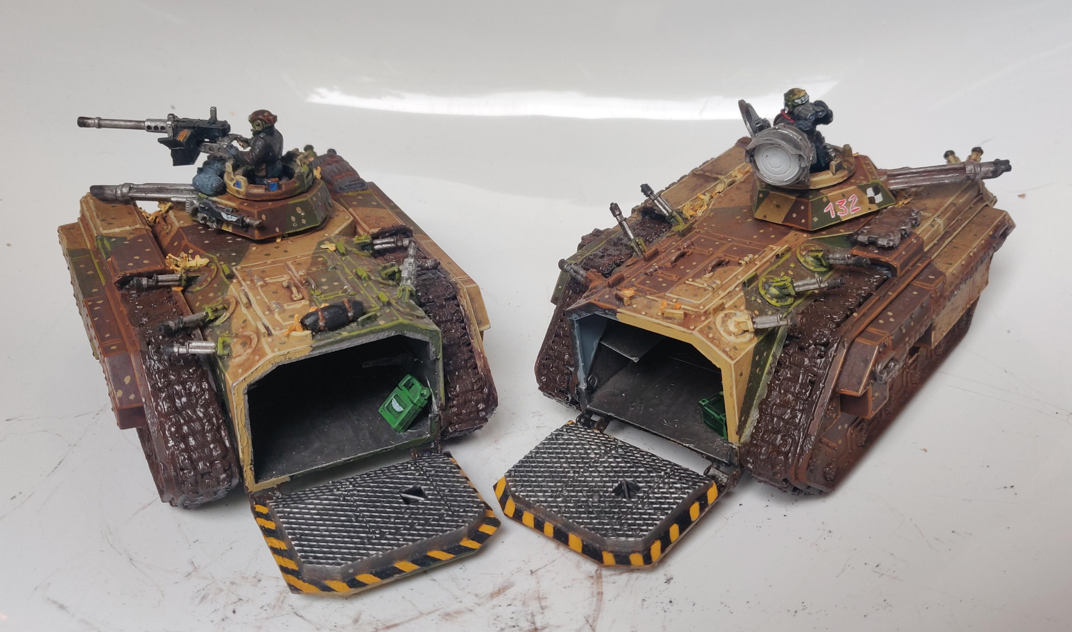 Chimera, Ifv, Imperial Guard, Mechainsed Infantry, Tank, Transport, Weathered