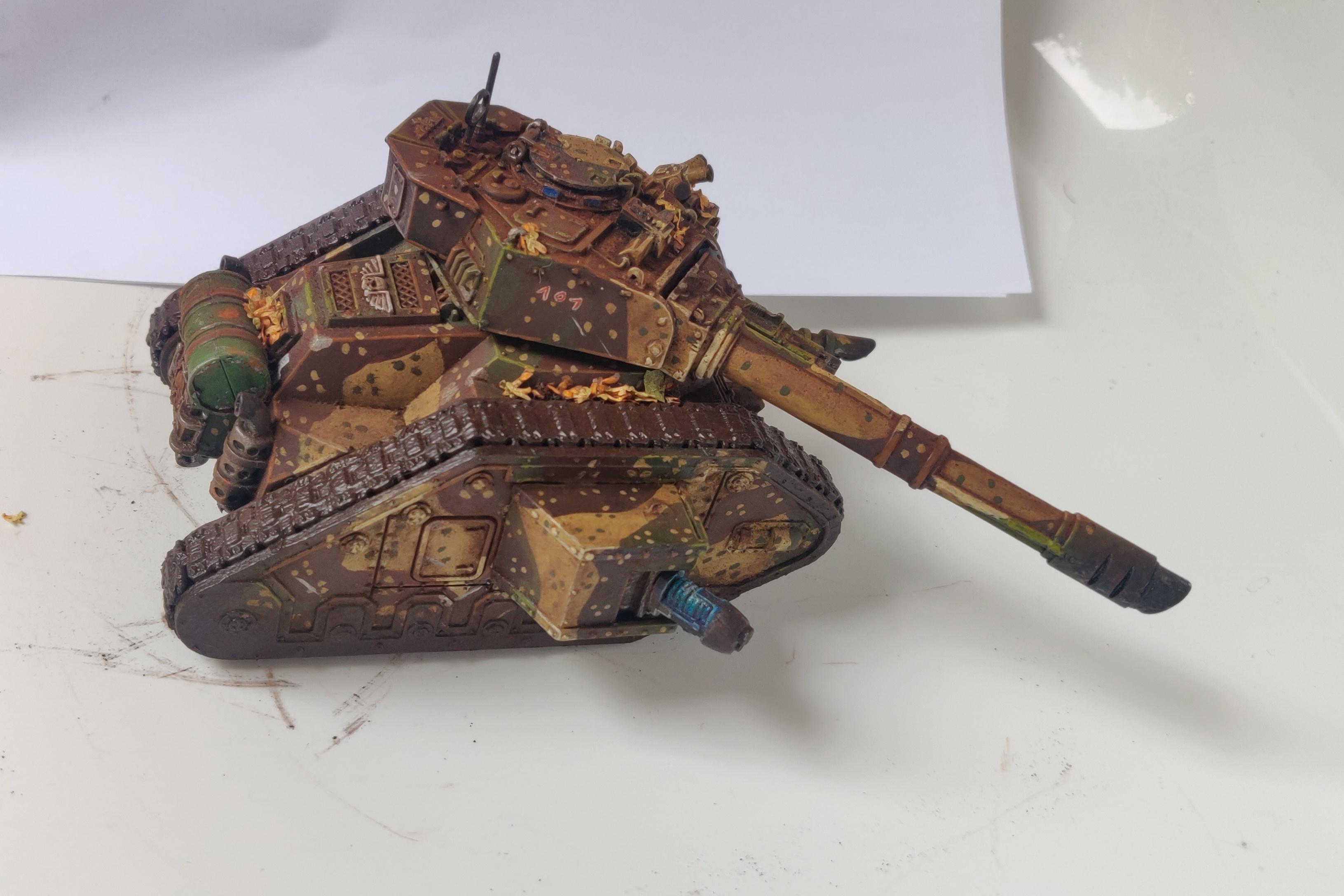 Imperial Guard, Tank, Weathered