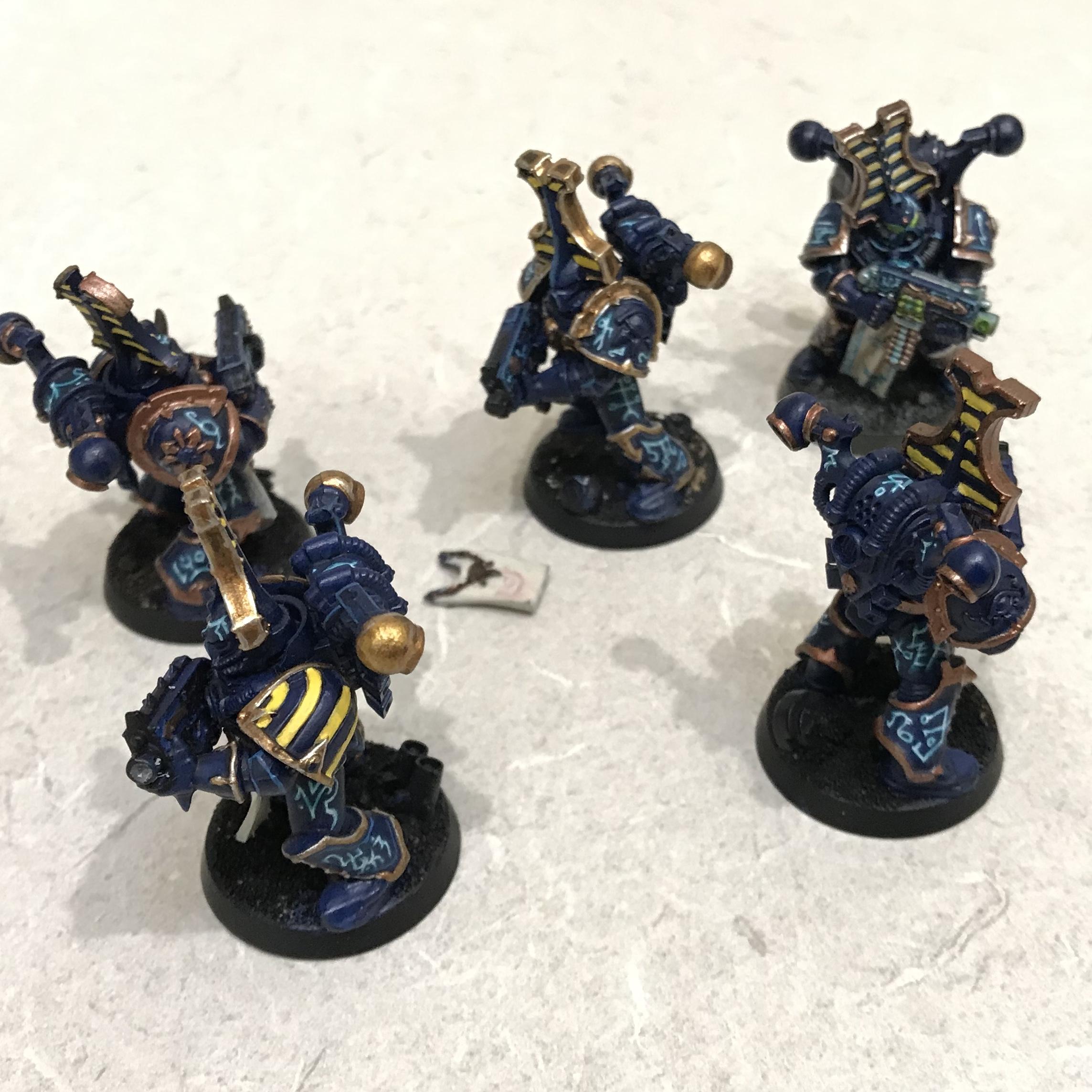 Glowing Runes, Thousand Sons, Work In Progress