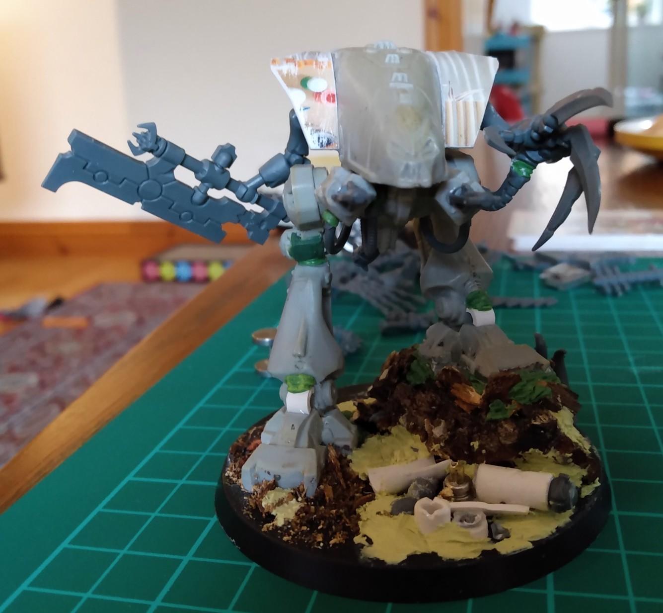 Destroyer Lord Kitbash, Necron Destroyer Lord Conversion