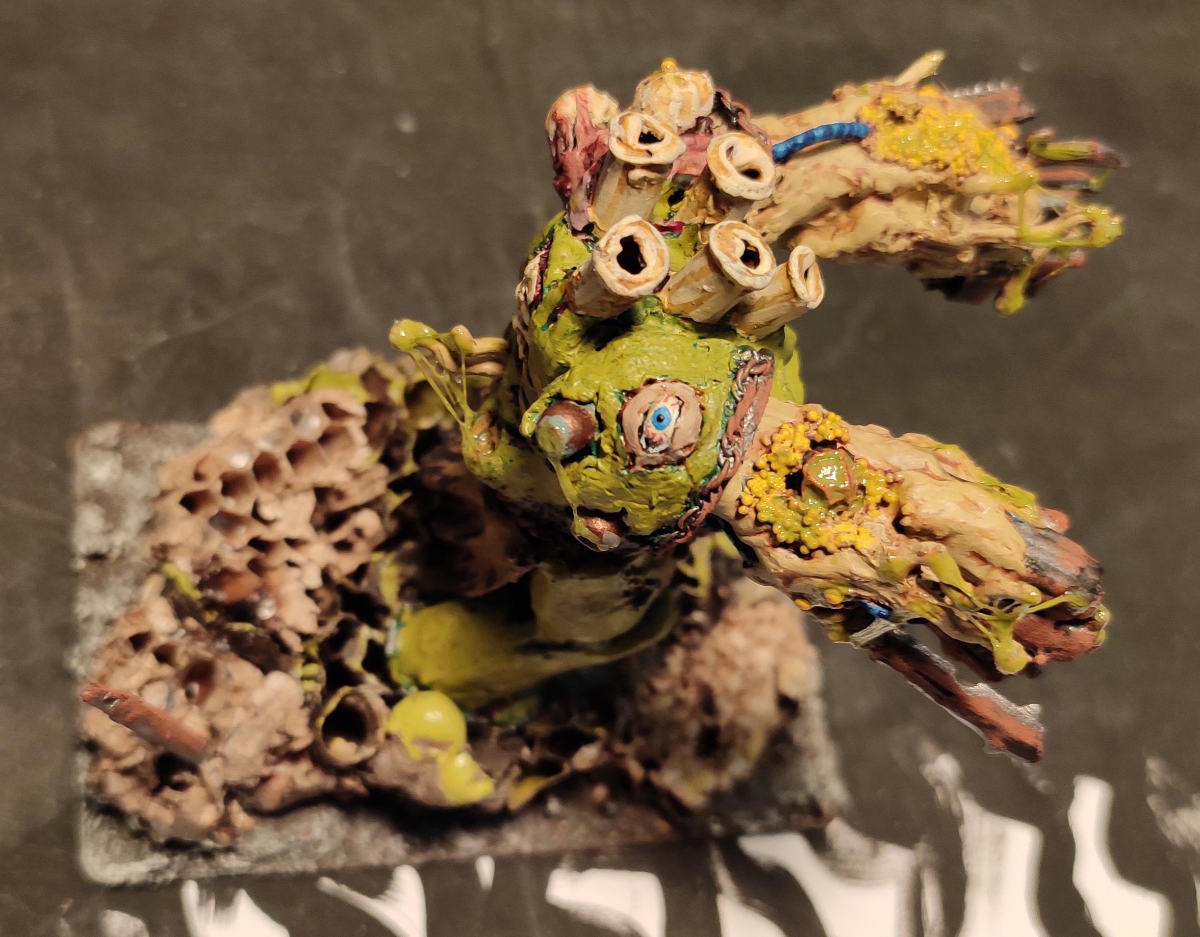 Blight, Chaos, Chaos Space Marines, Conversion, Death Guard, Decay, Destroyer Hive, Disease, Eye, Heavy Support, Heresy, Heretic Astartes, Infantry, Nurgle, Obliterators, Pestilence, Plague, Plague Marines, Rot, Scratch Build, Sculpting, Special Weapon, Traitor Legions, Warhammer 40,000