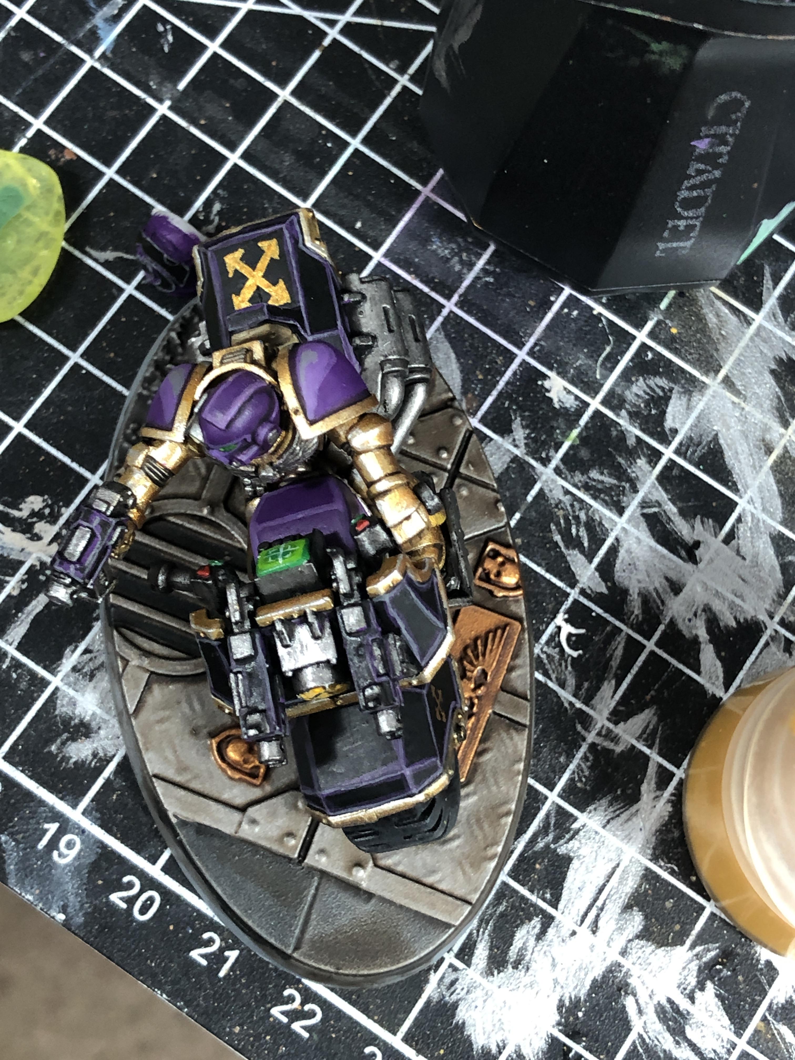 Bike, Space Marines, Void Panthers, Warhammer 40,000, Work In Progress