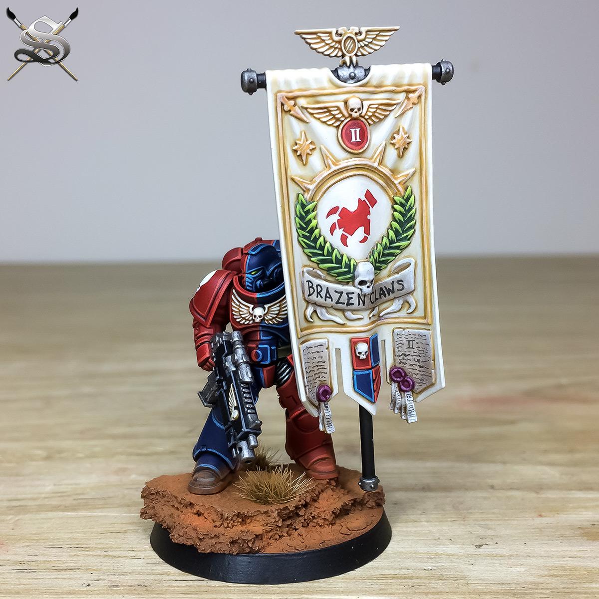 Adeptes Astartes, Banner, Flagbearer, Space Marines