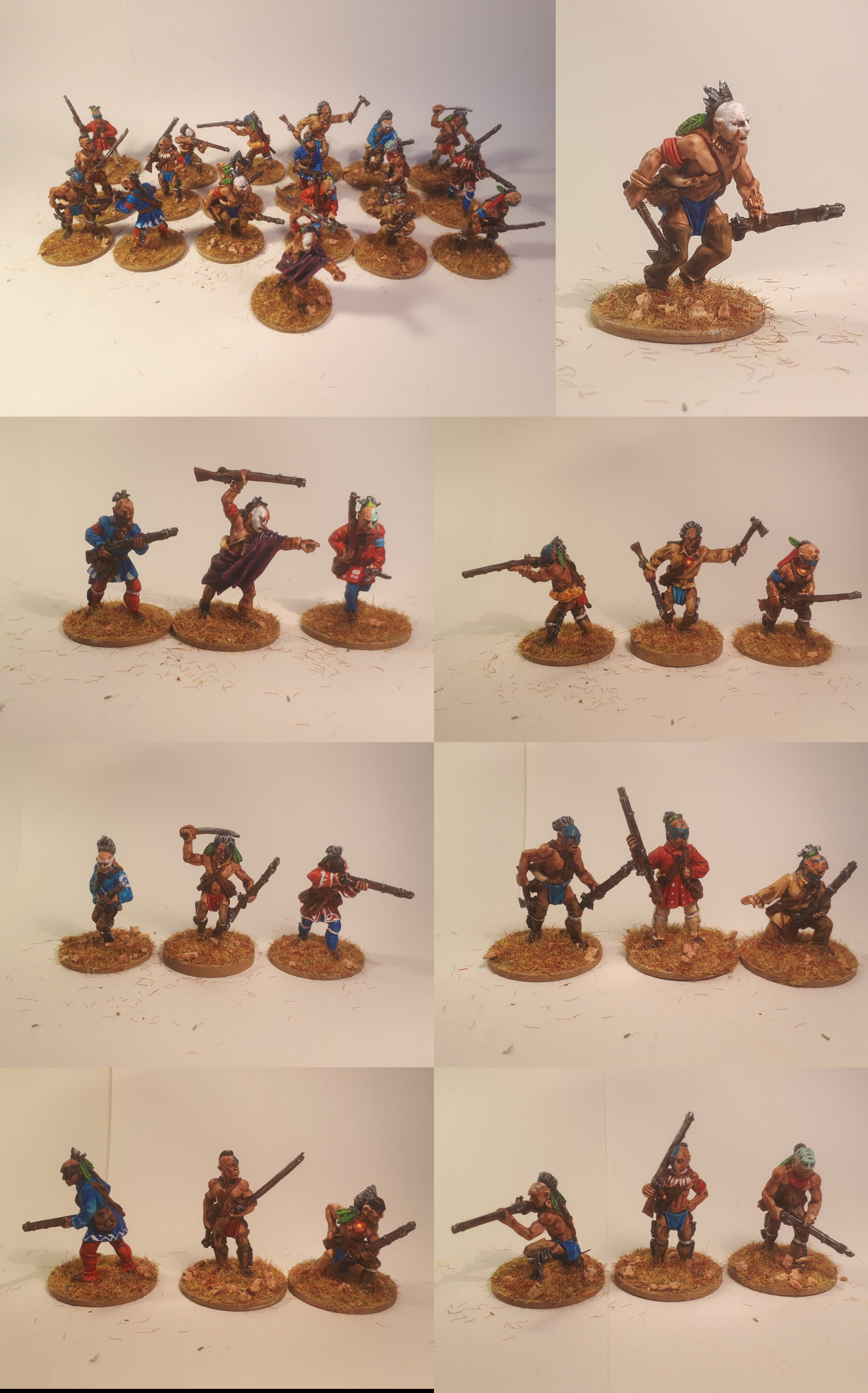 Conscripts, Feral, Imperial Guard, Infantry, Warlord Games