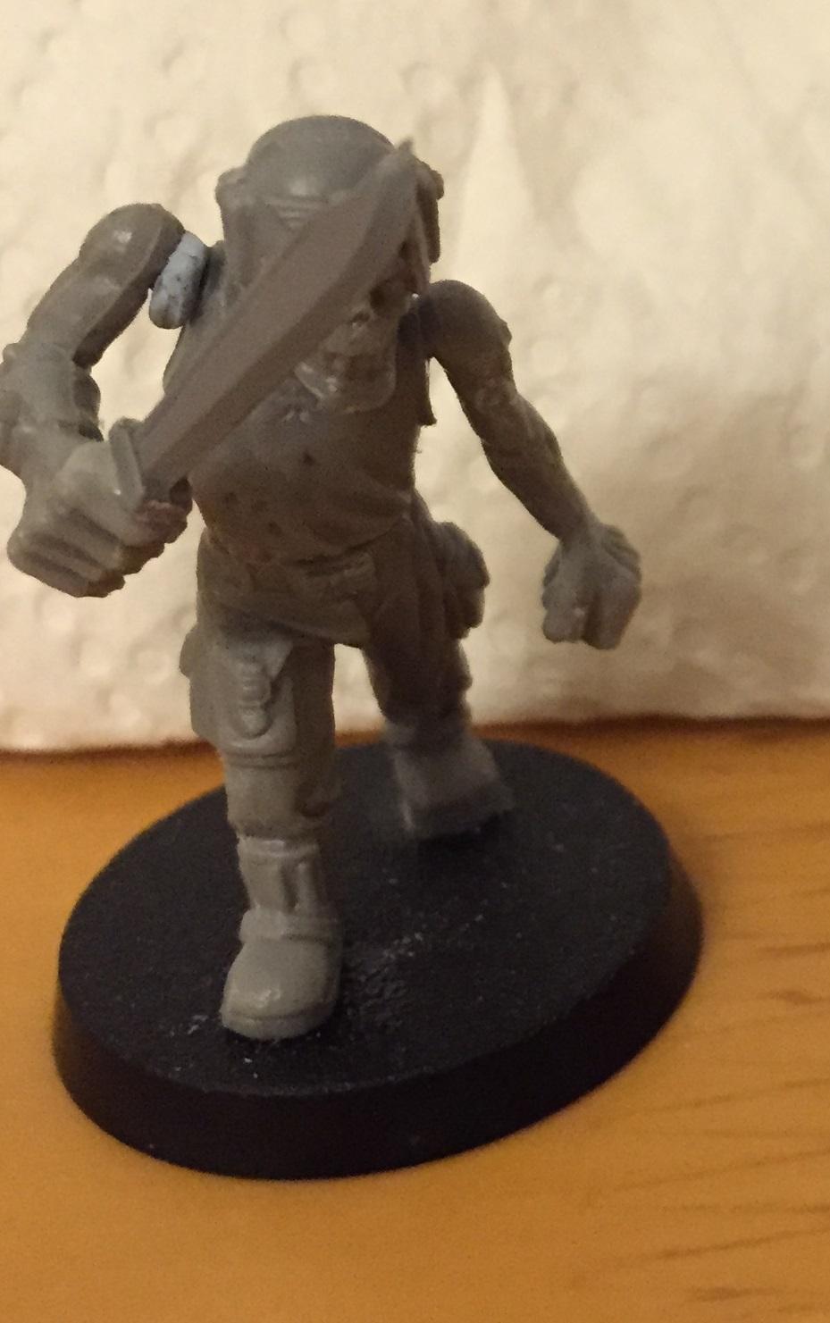 Zombie guardsman WIP