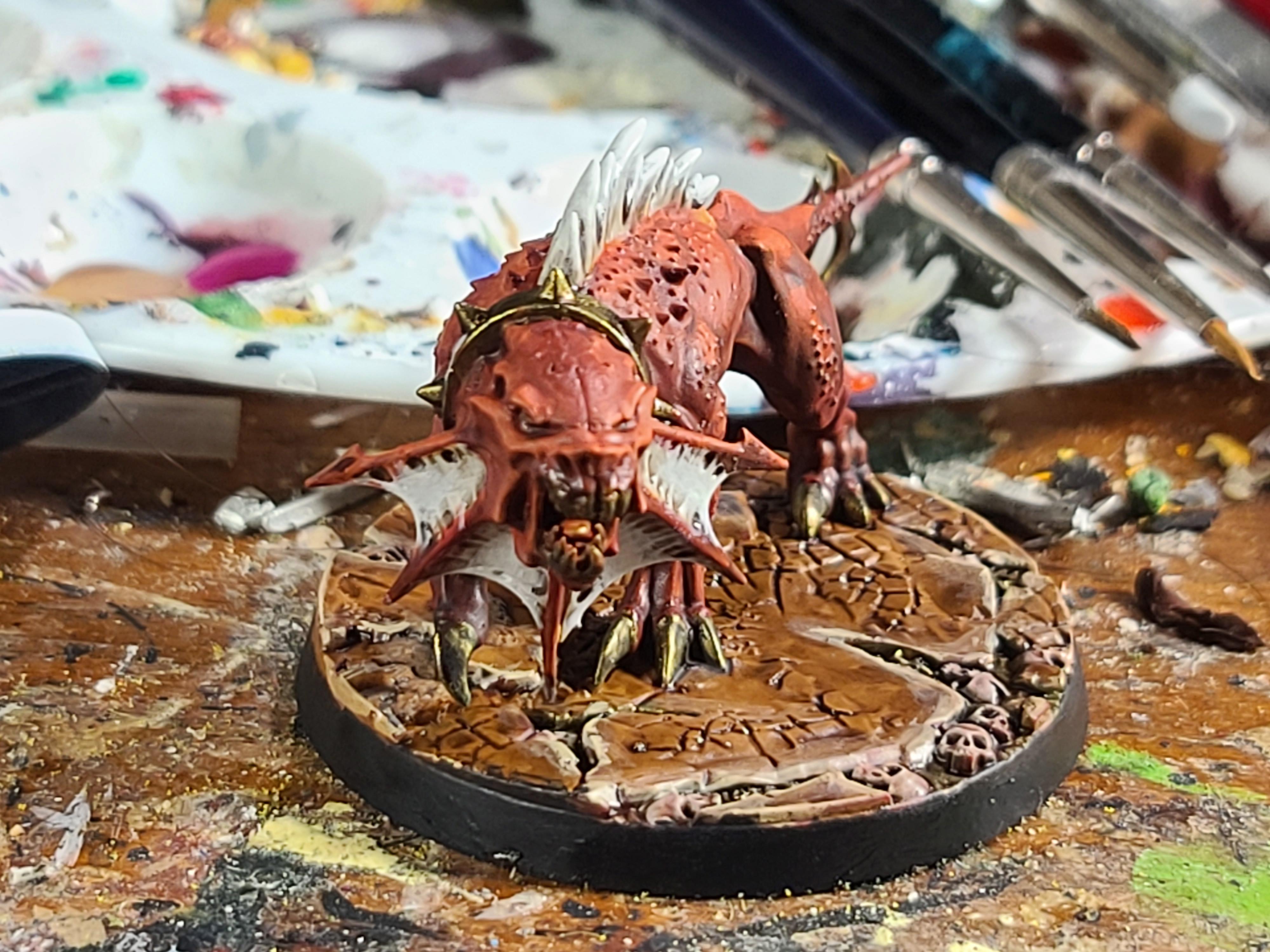 Citadel Miniatures, Flesh Hound, Games Workshop, Khorne, Underworlds, Warhammer Fantasy