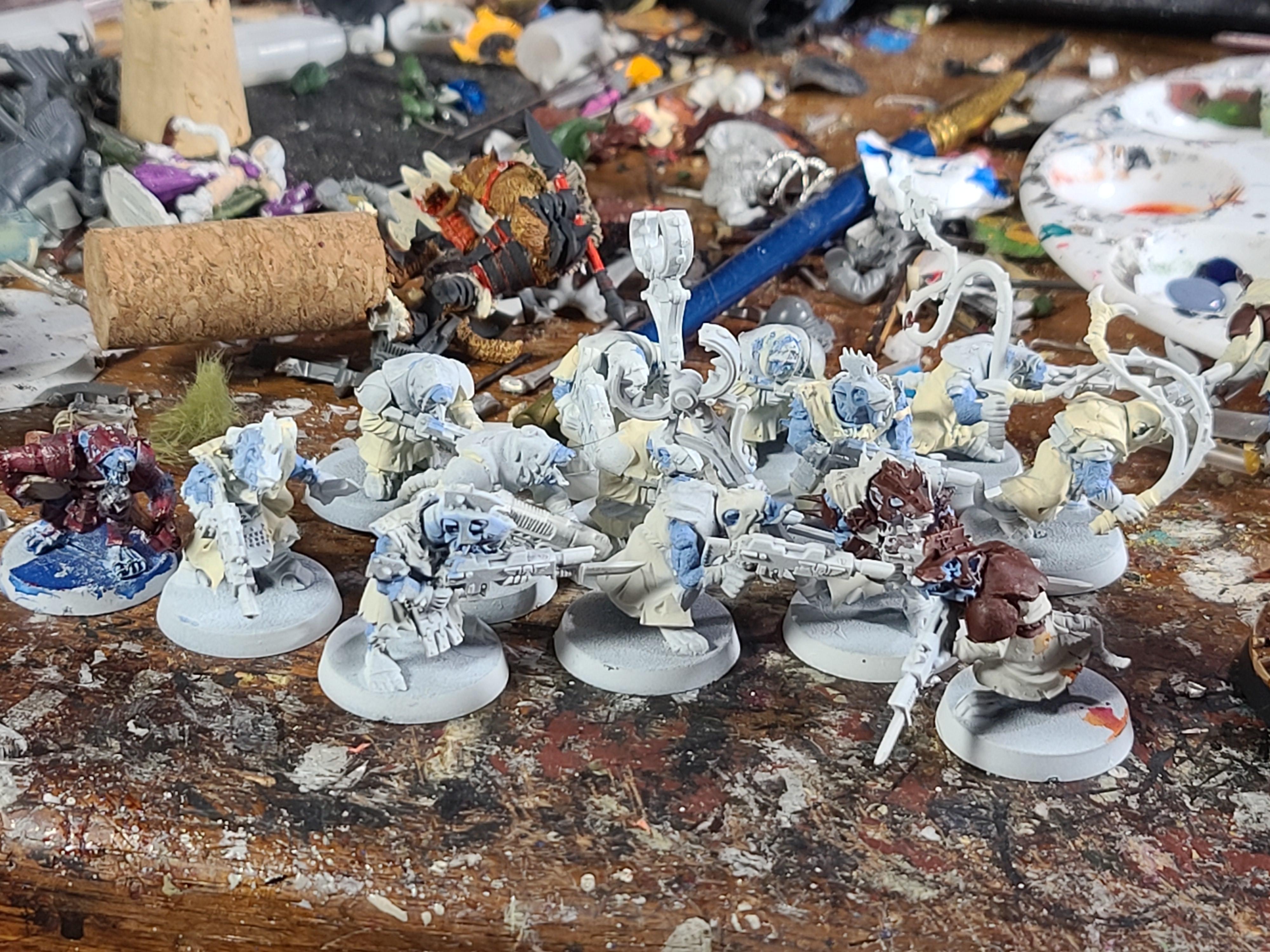 Games Workshop, Imperial Guard, Kitbash, Plastic, Ratlings With Gatlings, Warhammer 40,000, Warhammer Fantasy