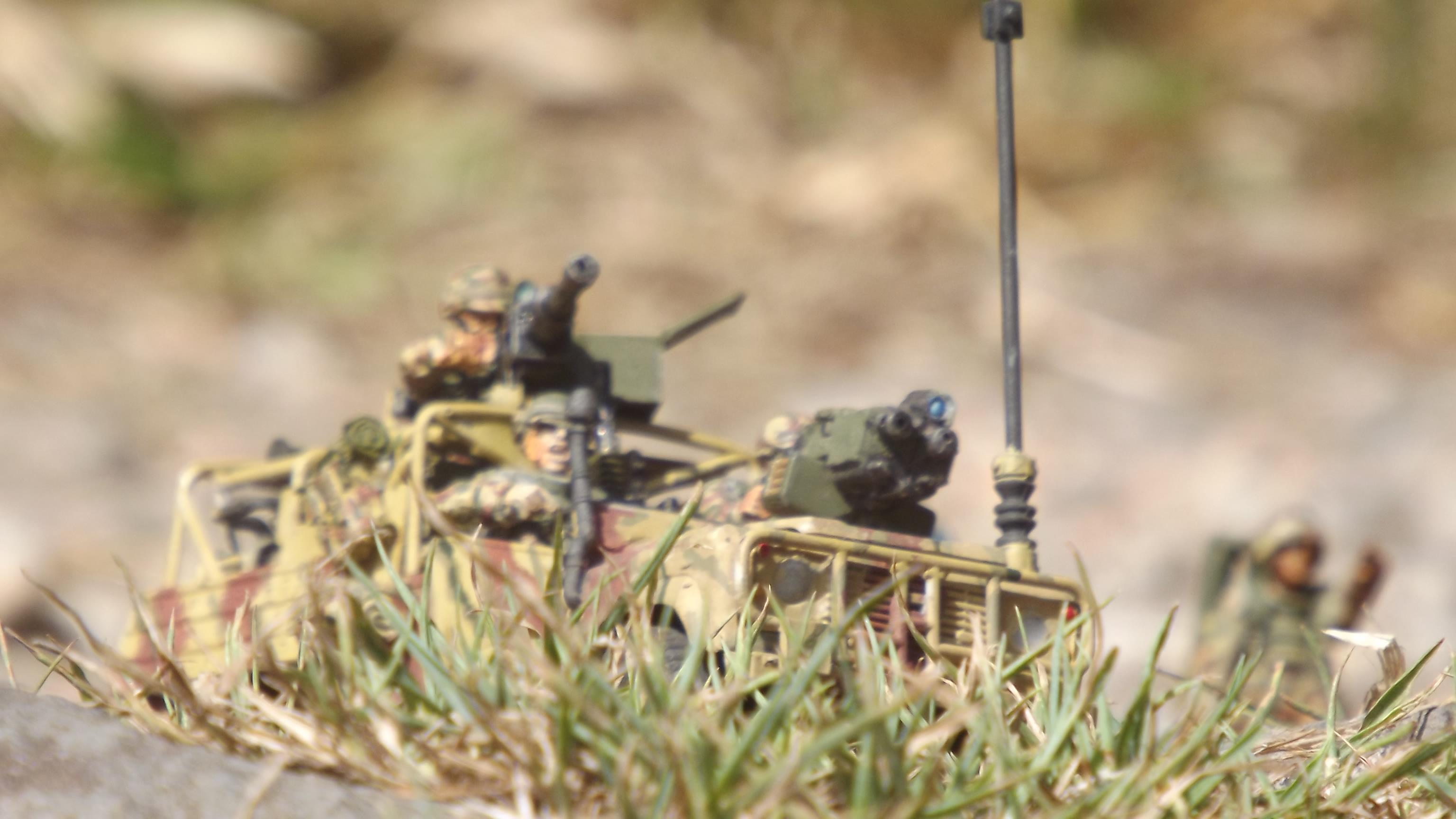 1/48th Scale, Airfix, Landrover Defender, Light Vehicle, Recon, Scout Vehicle, Wmik
