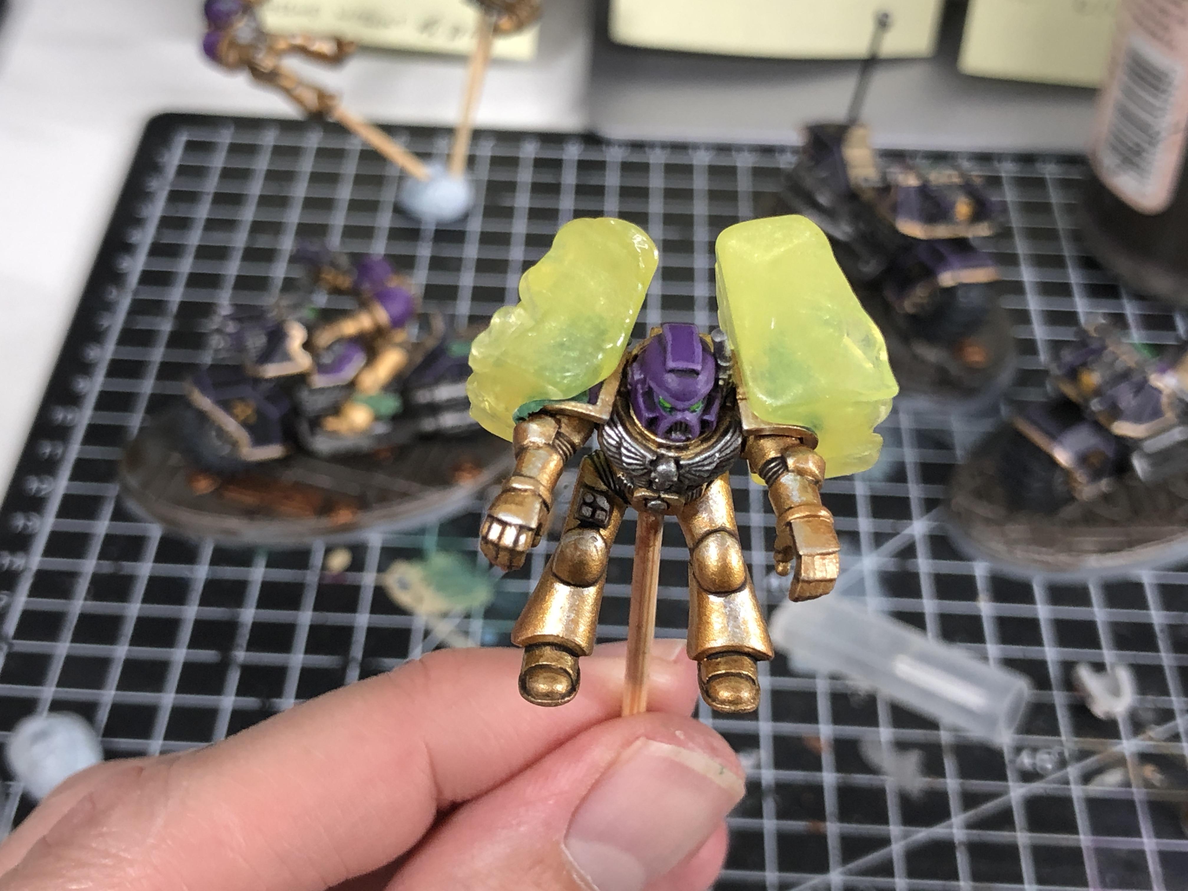 Bike, Space Marines, Void Panthers, Warhammer 40,000, Work In Progress