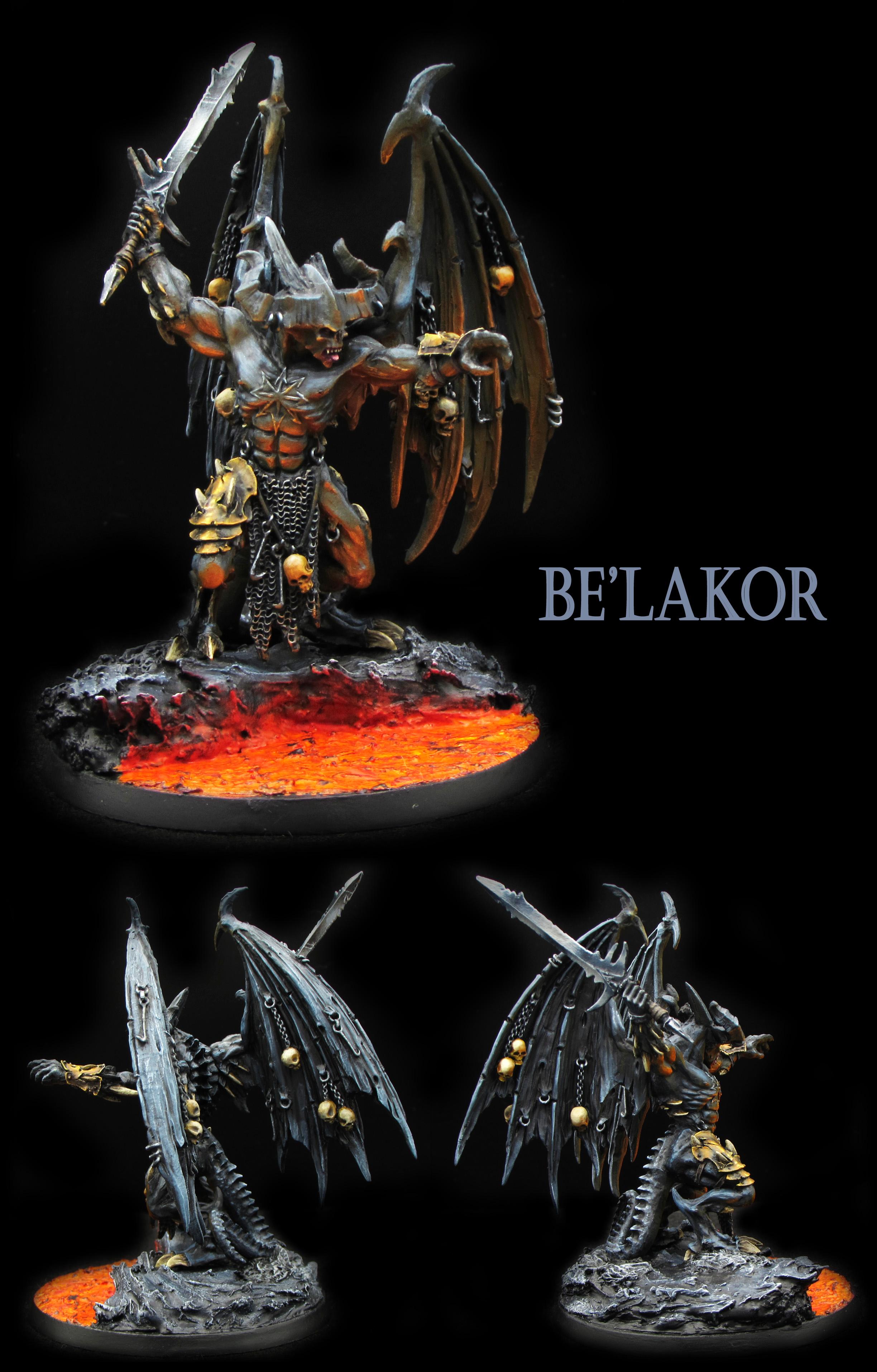 Belakor, Chaos Daemons, Chaos Undivided, Character, Daemon Prince, Object Source Lighting