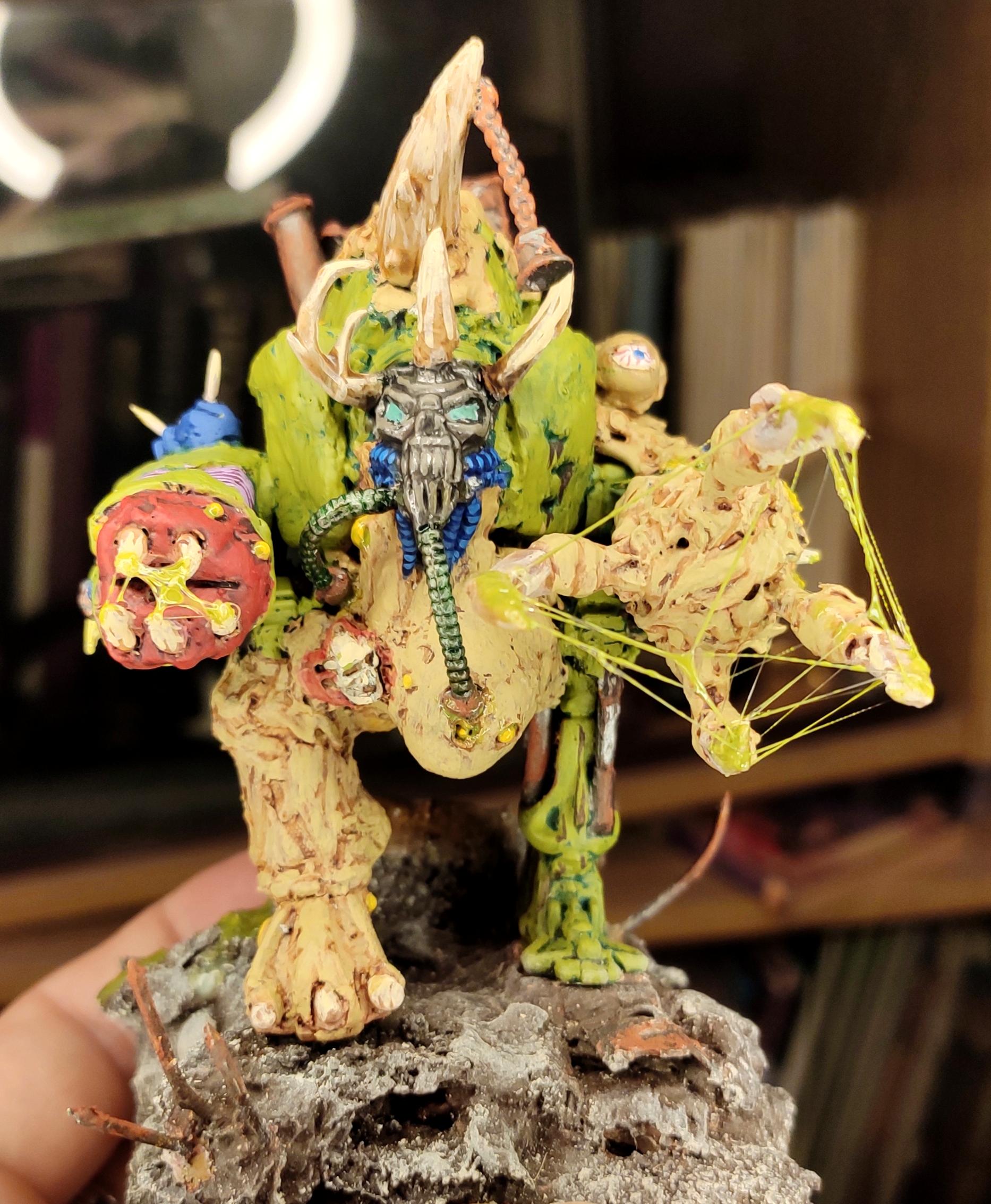 Blight, Chaos, Chaos Space Marines, Claw, Conversion, Death Guard, Decay, Disease, Dreadnought, Greenstuff, Heavy Support, Helbrute, Hell Brute, Heresy, Heretic Astartes, Horned, Nurgle, Pestilence, Plague, Plague Marines, Plasma, Putty, Rot, Rust, Scratch Build, Sculpting, Slime, Tehnolog, Traitor Legions, Warhammer 40,000