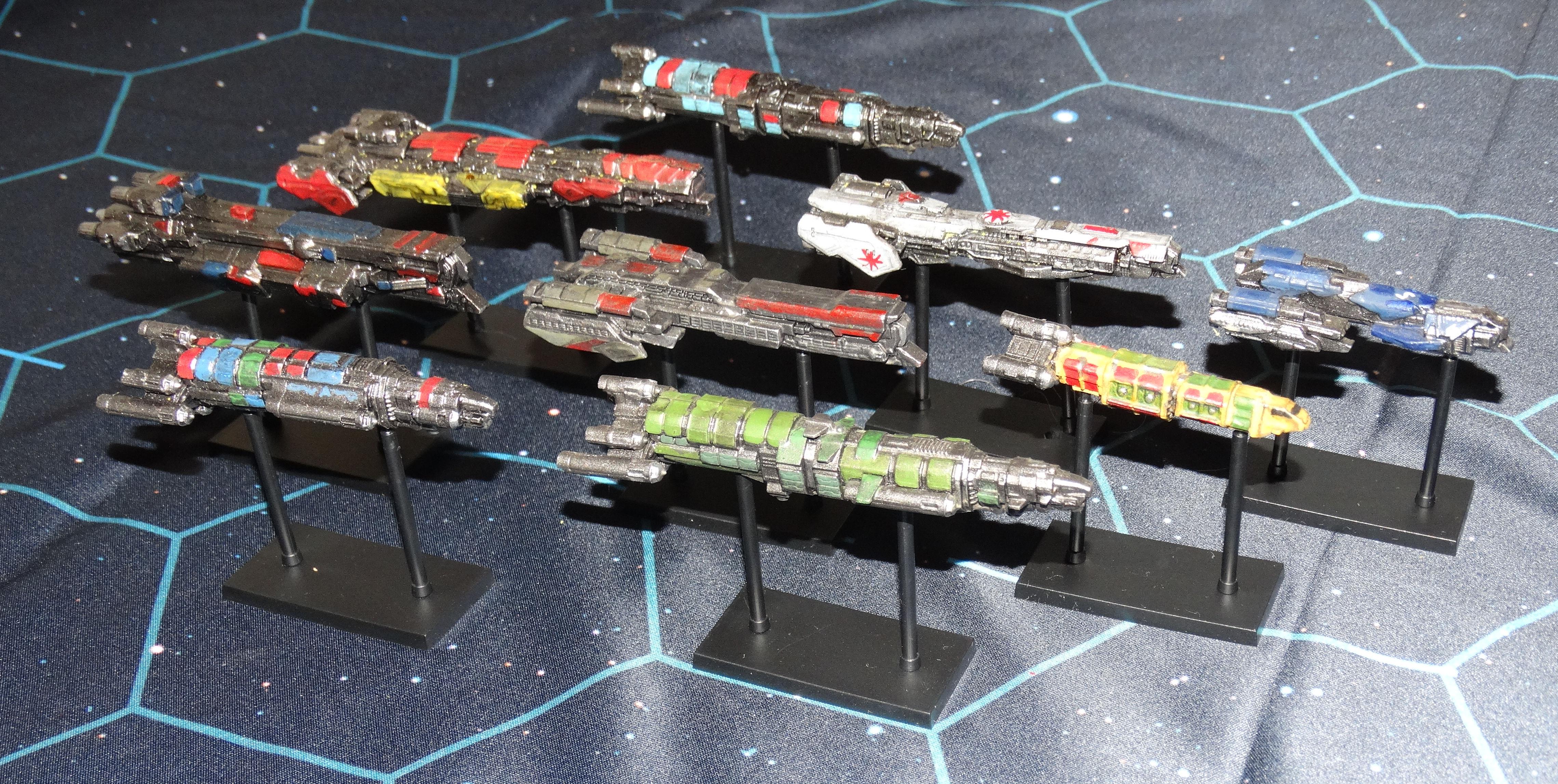 Command And Colors, Red Alert, Richard Borg, Space Ships