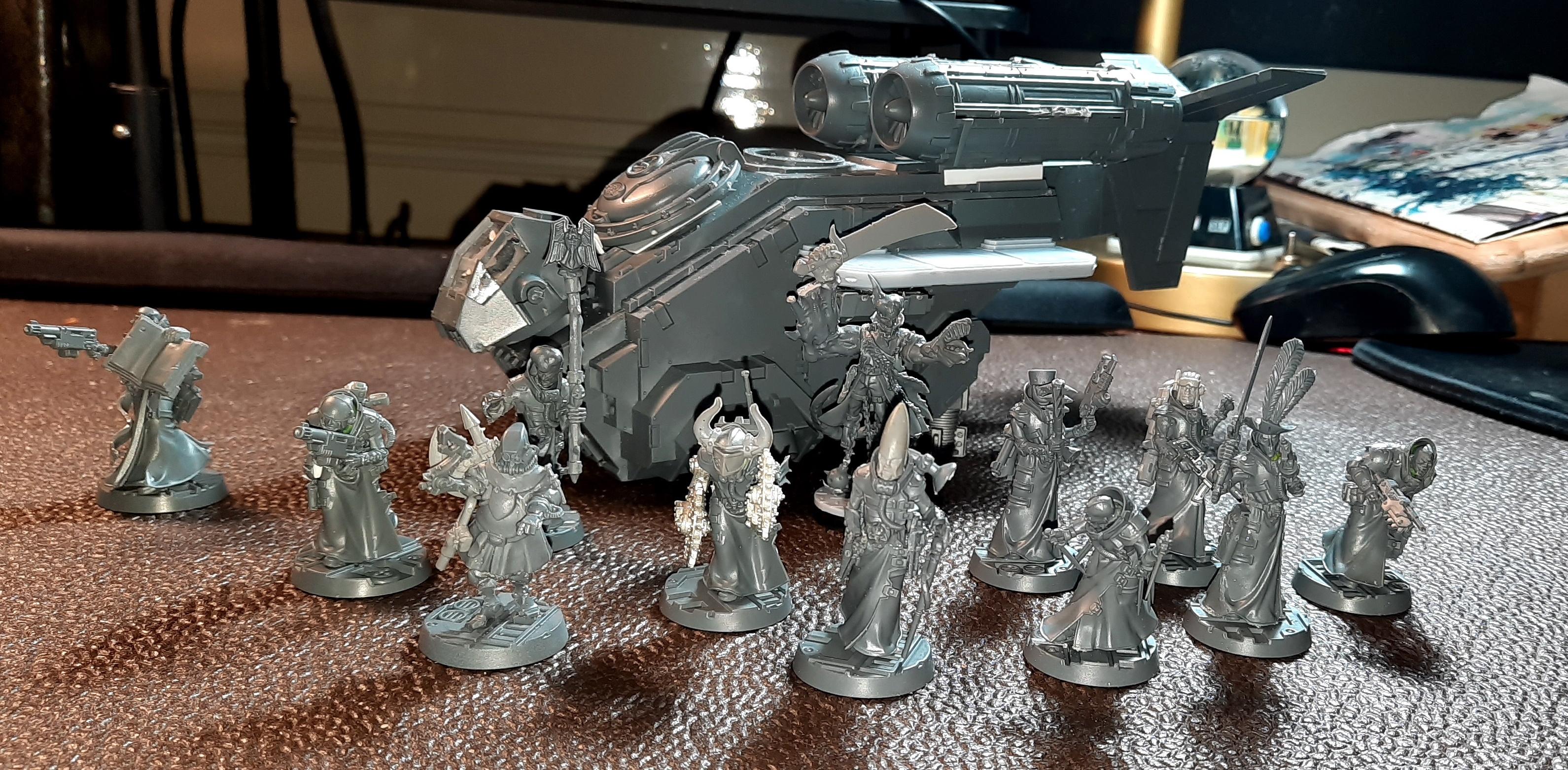 Arvus Lighter, Conversion, Delaque, Inquisition, Necromunda, Shuttle