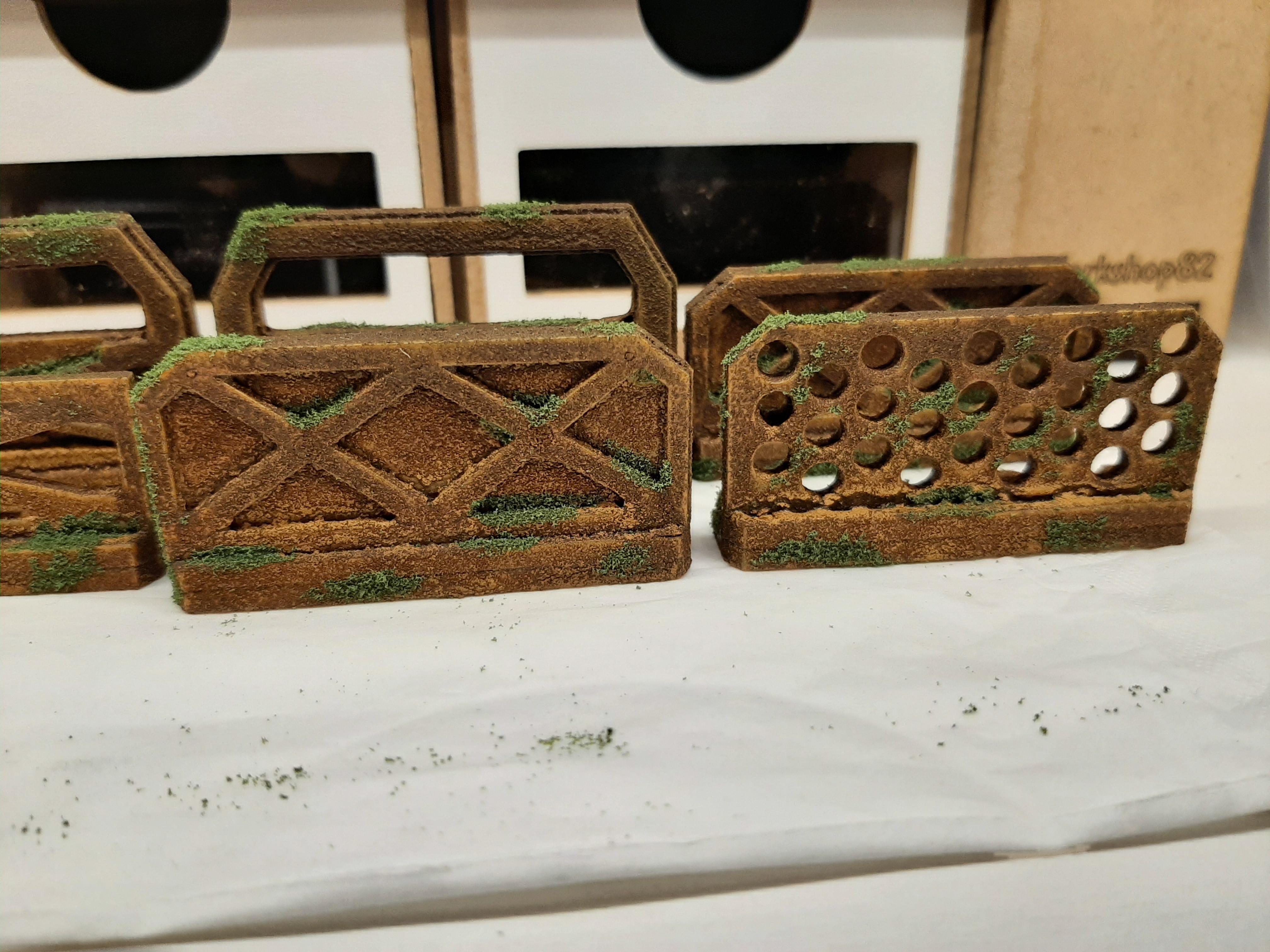 Mossy barricades