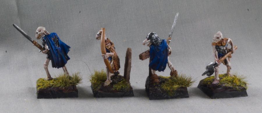 Julie Guthrie Sculpt, Ral Partha Miniatures, Skeletons, Undead, Warhammer Fantasy