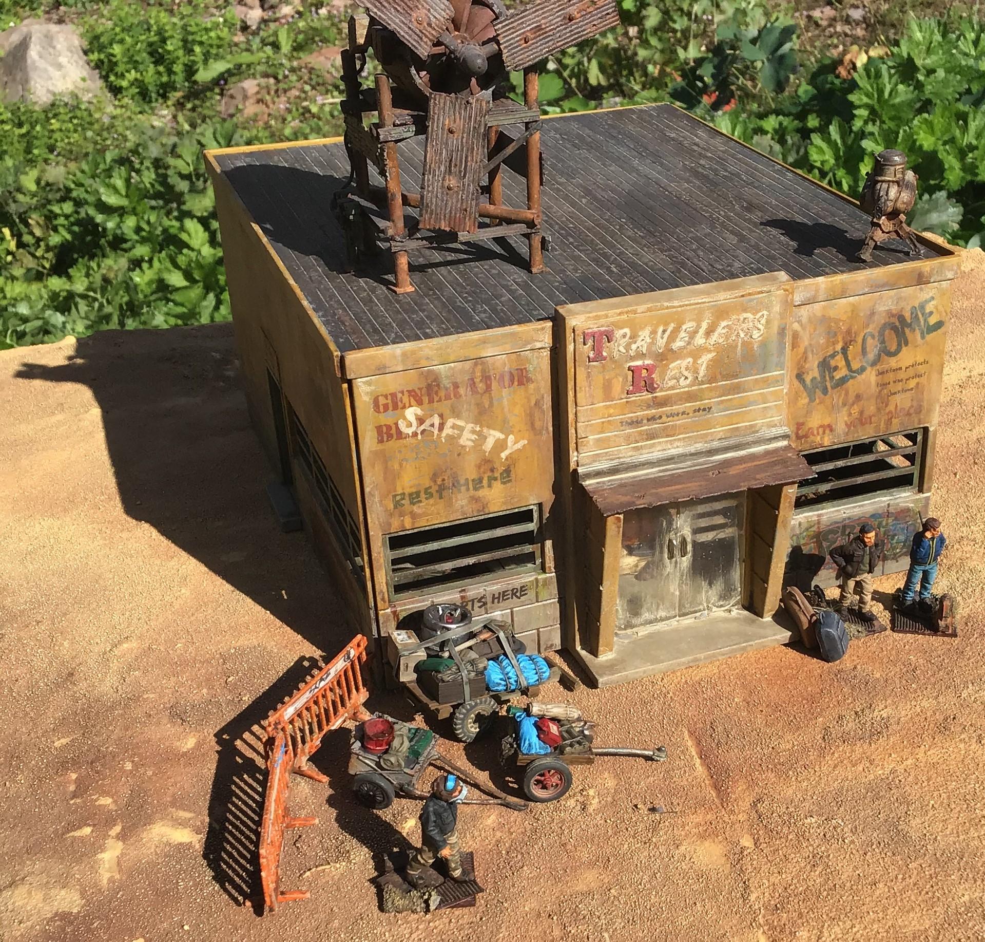 Shop, Terrain, Wastelands