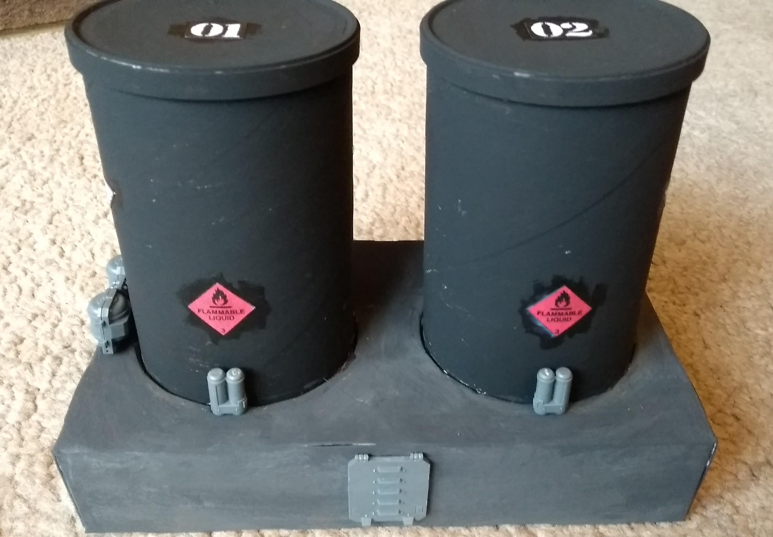 Industrial, Promethium, Scratch Build, Terrain, Warhammer 40,000