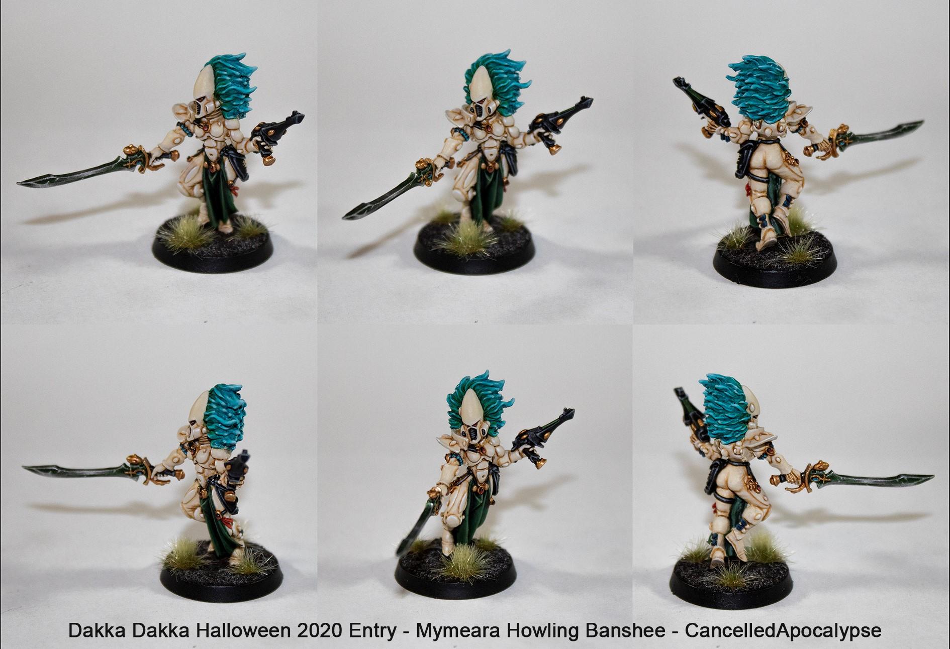 Aeldari, Asuryani, Craftworld, Eldar, Howling Banshees, Mymeara