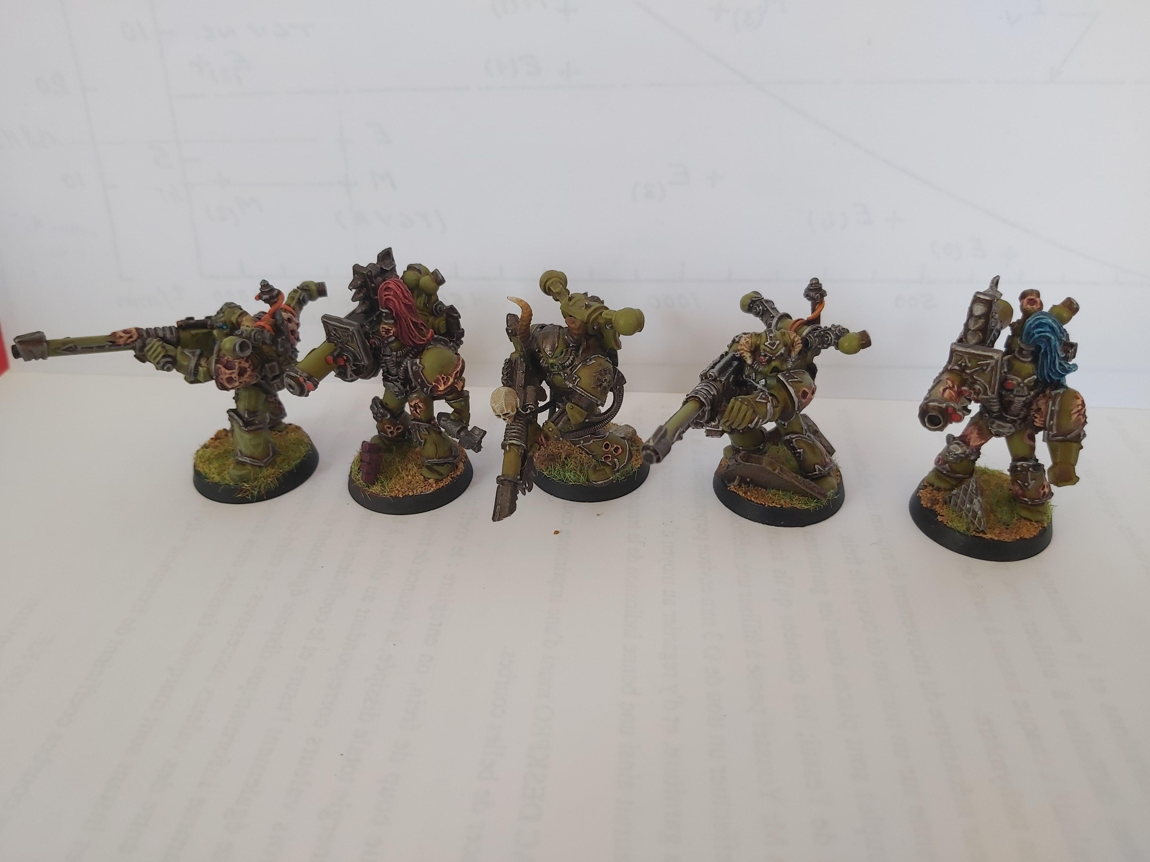 Chaos Space Marines, Havocs, Nurgle