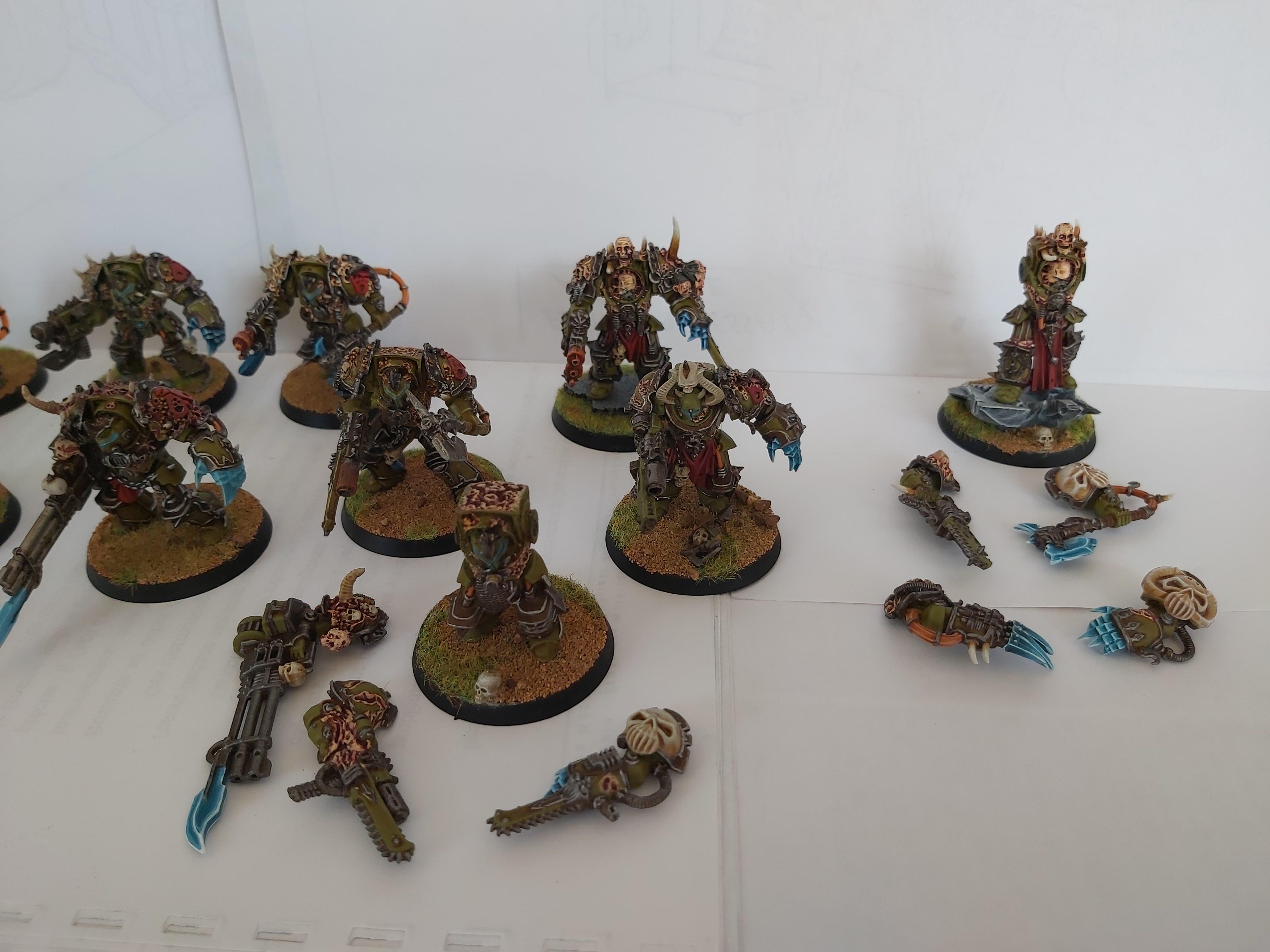 Chaos Space Marines, Nurgle, Terminator Armor