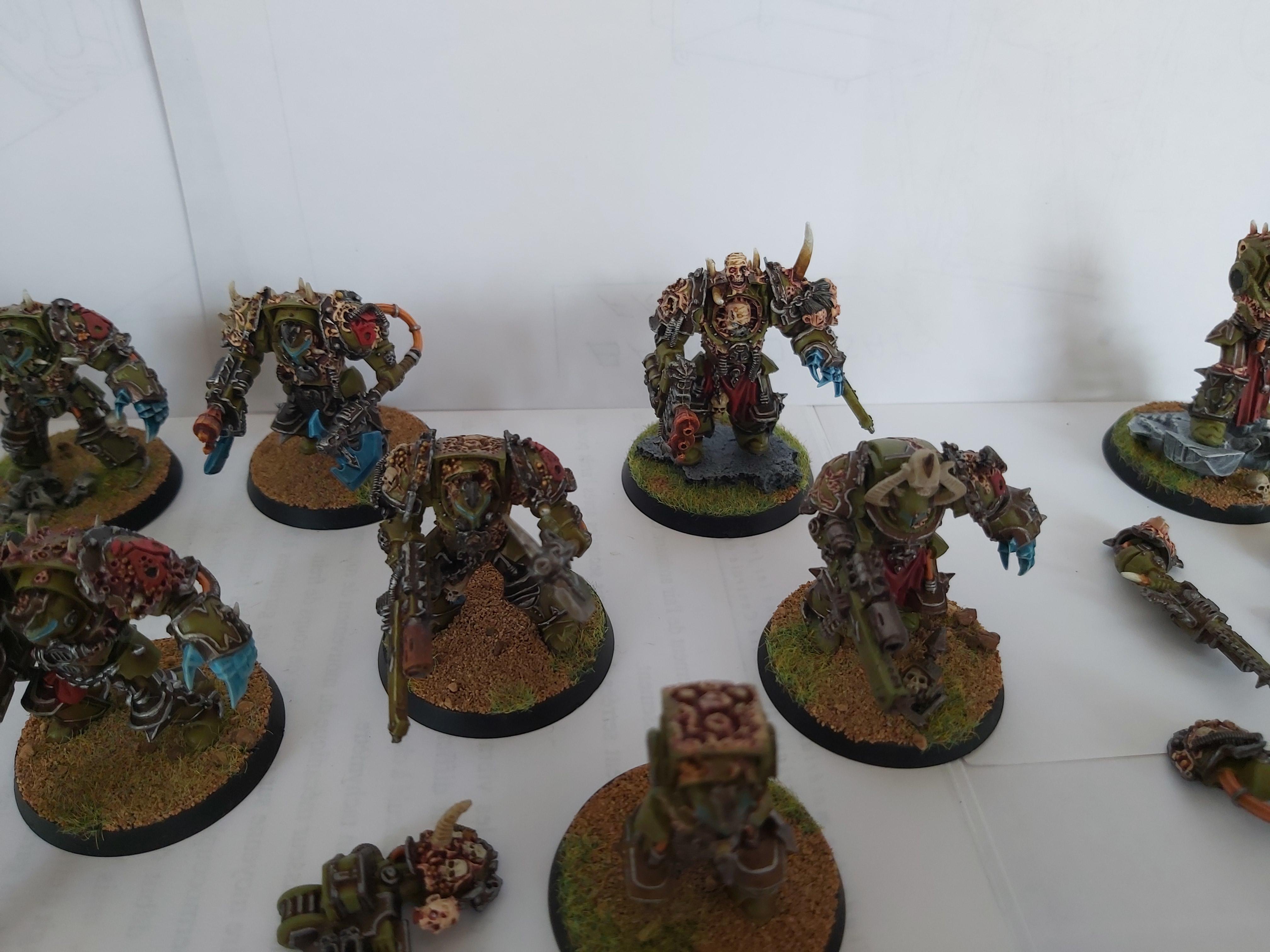 Chaos Space Marines, Nurgle, Terminator Armor
