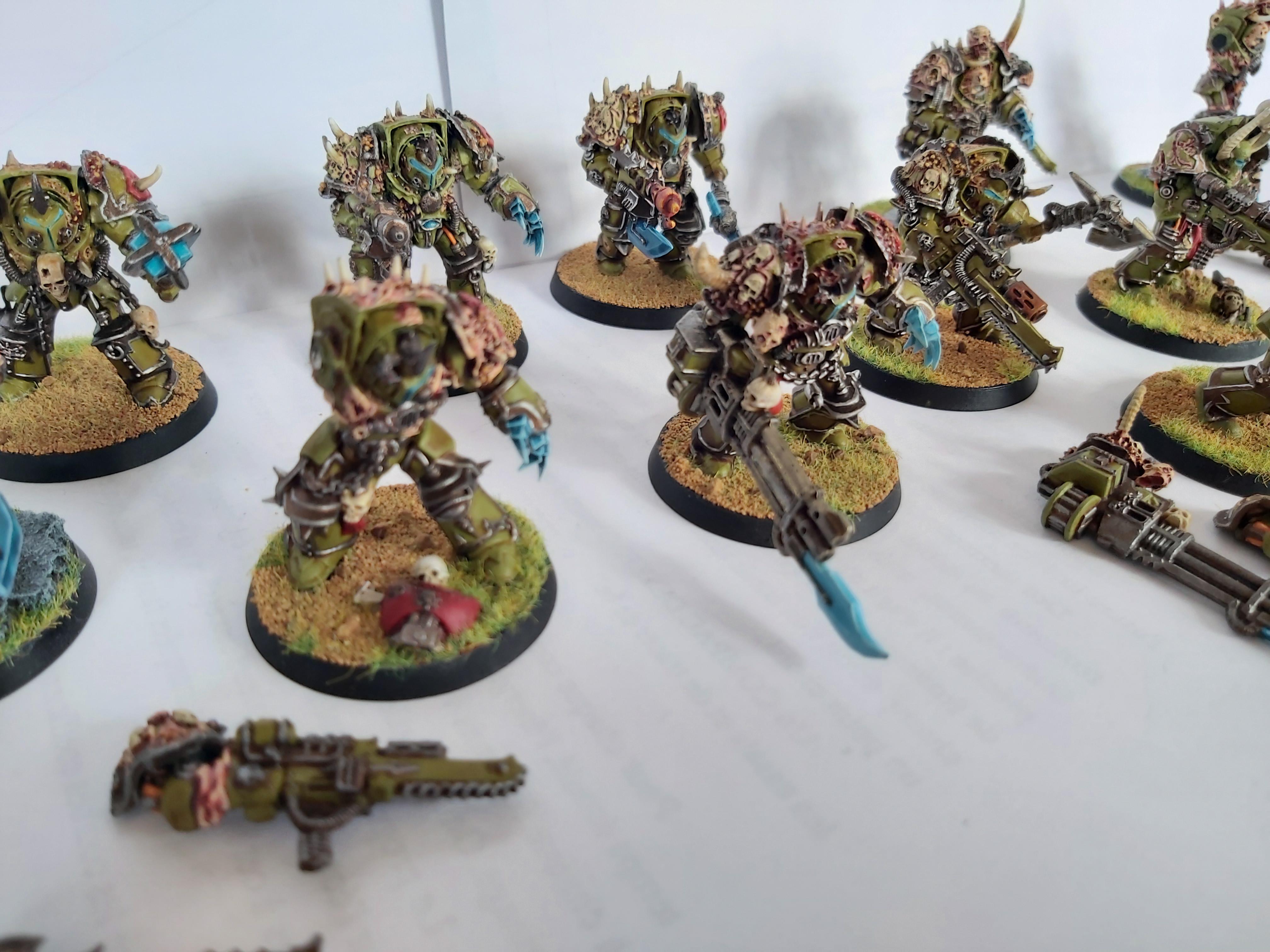 Chaos Space Marines, Nurgle, Terminator Armor