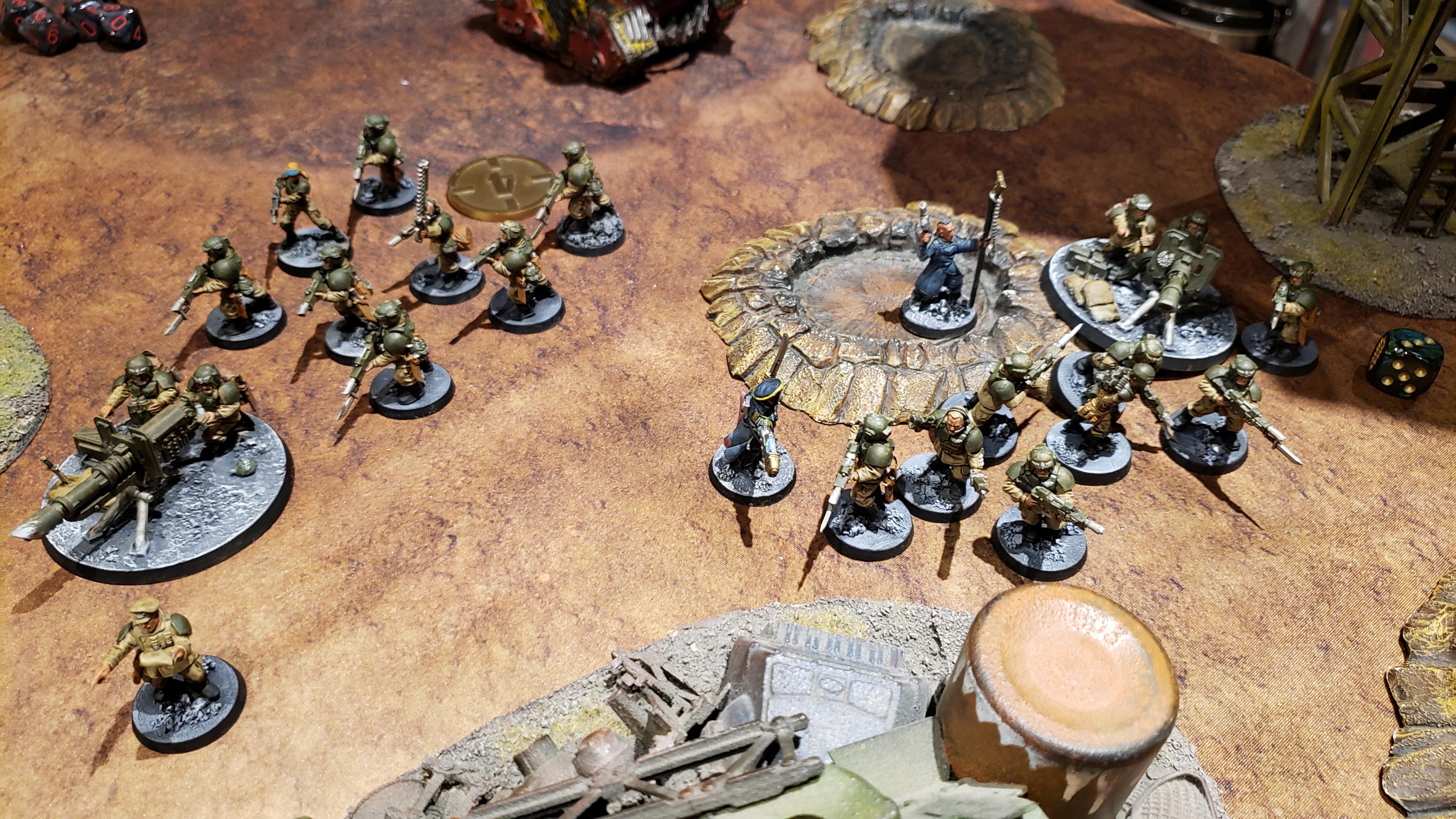 Admech, Astra Militarum, Battle Report, Warhammer 40,000