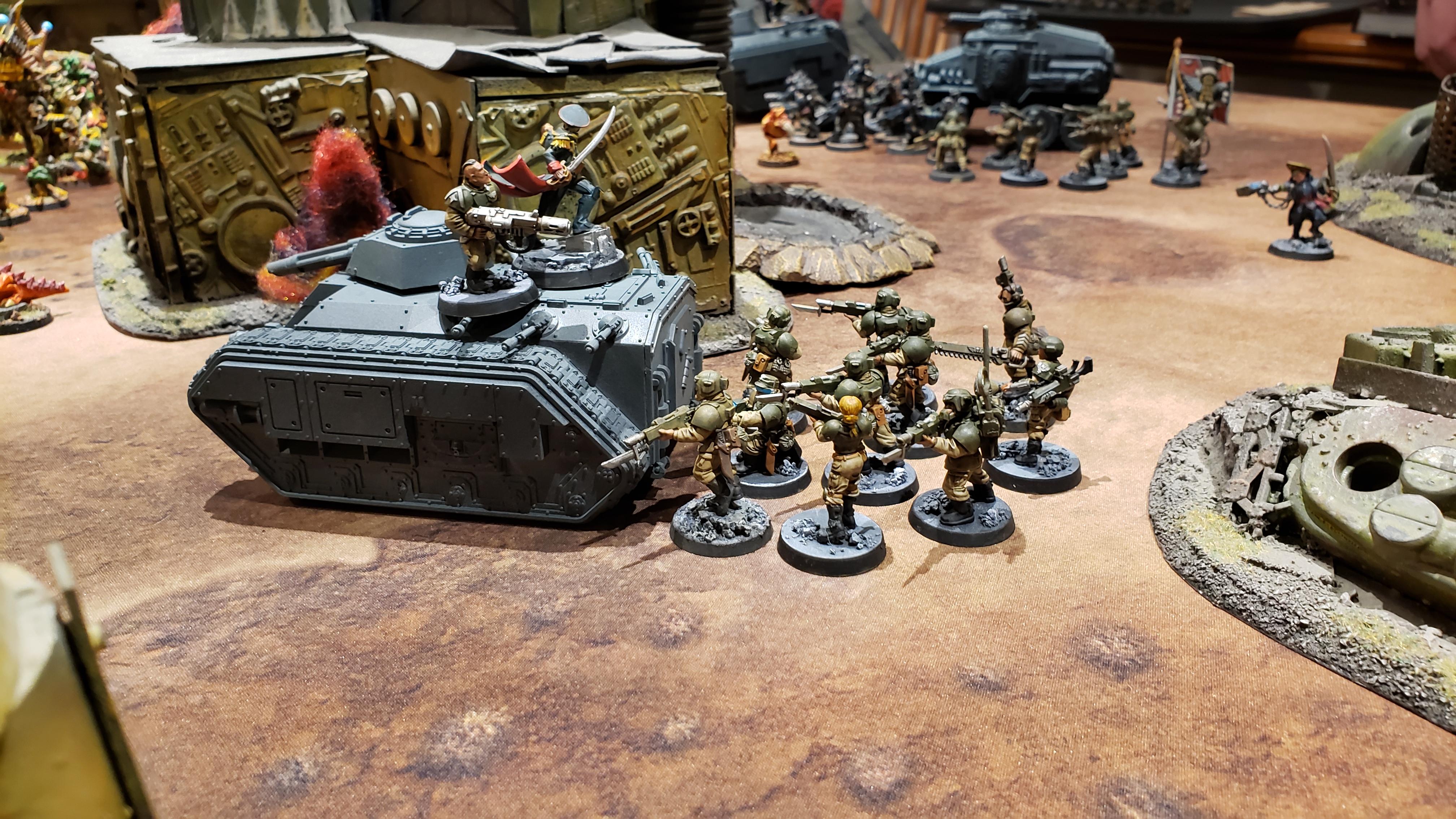 Admech, Astra Militarum, Battle Report, Warhammer 40,000