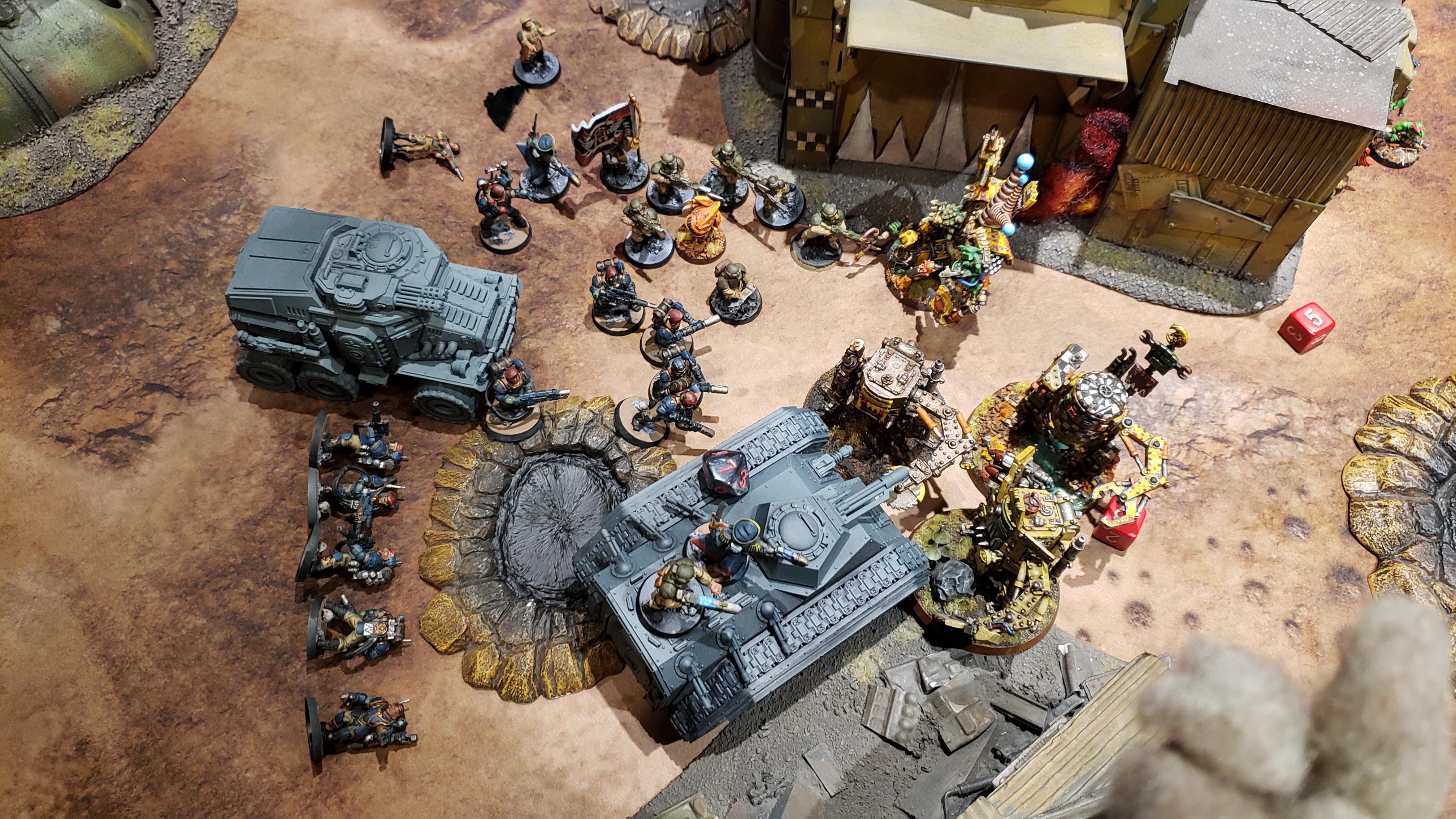 Admech, Astra Militarum, Battle Report, Warhammer 40,000