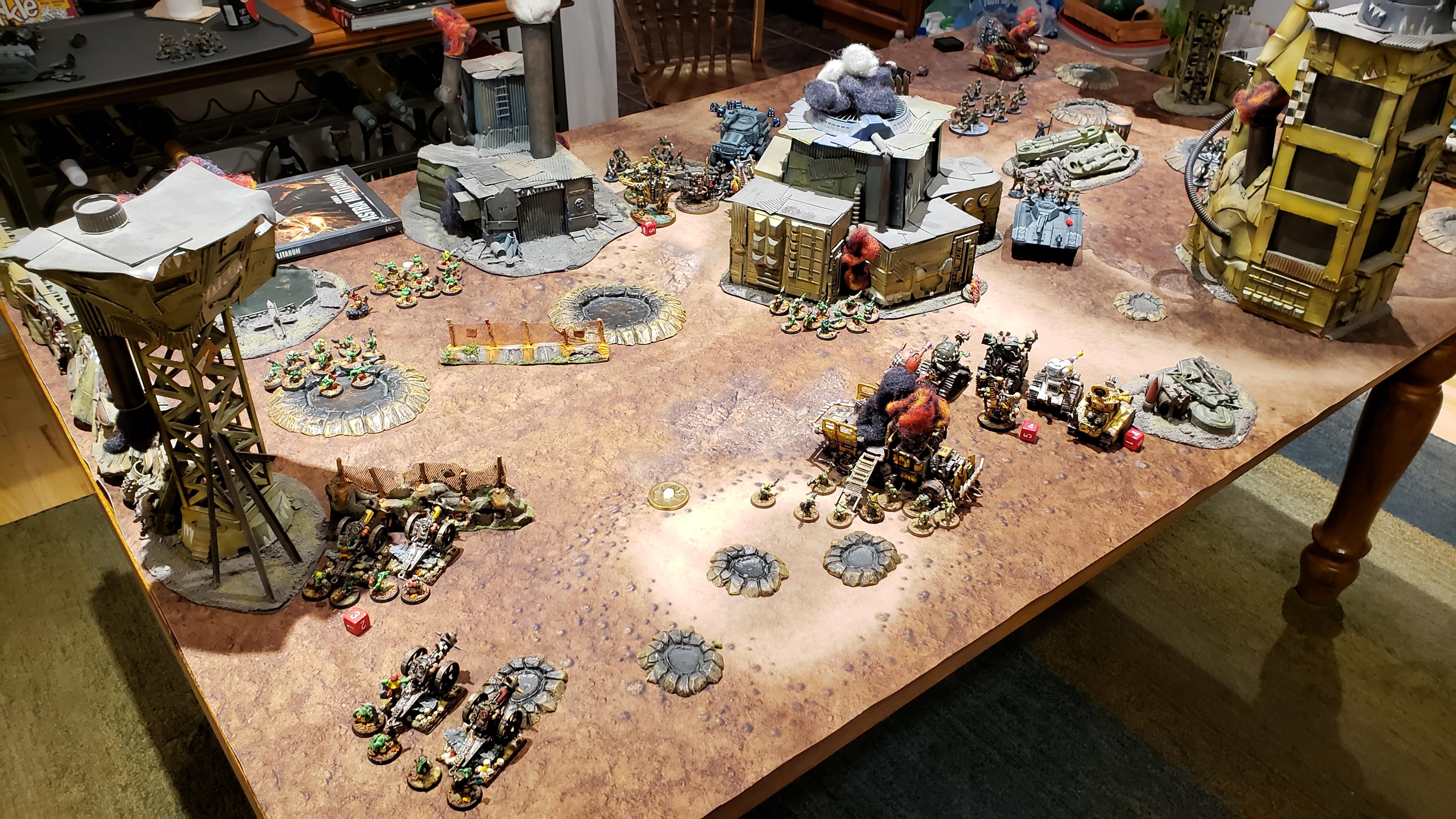 Admech, Astra Militarum, Battle Report, Warhammer 40,000
