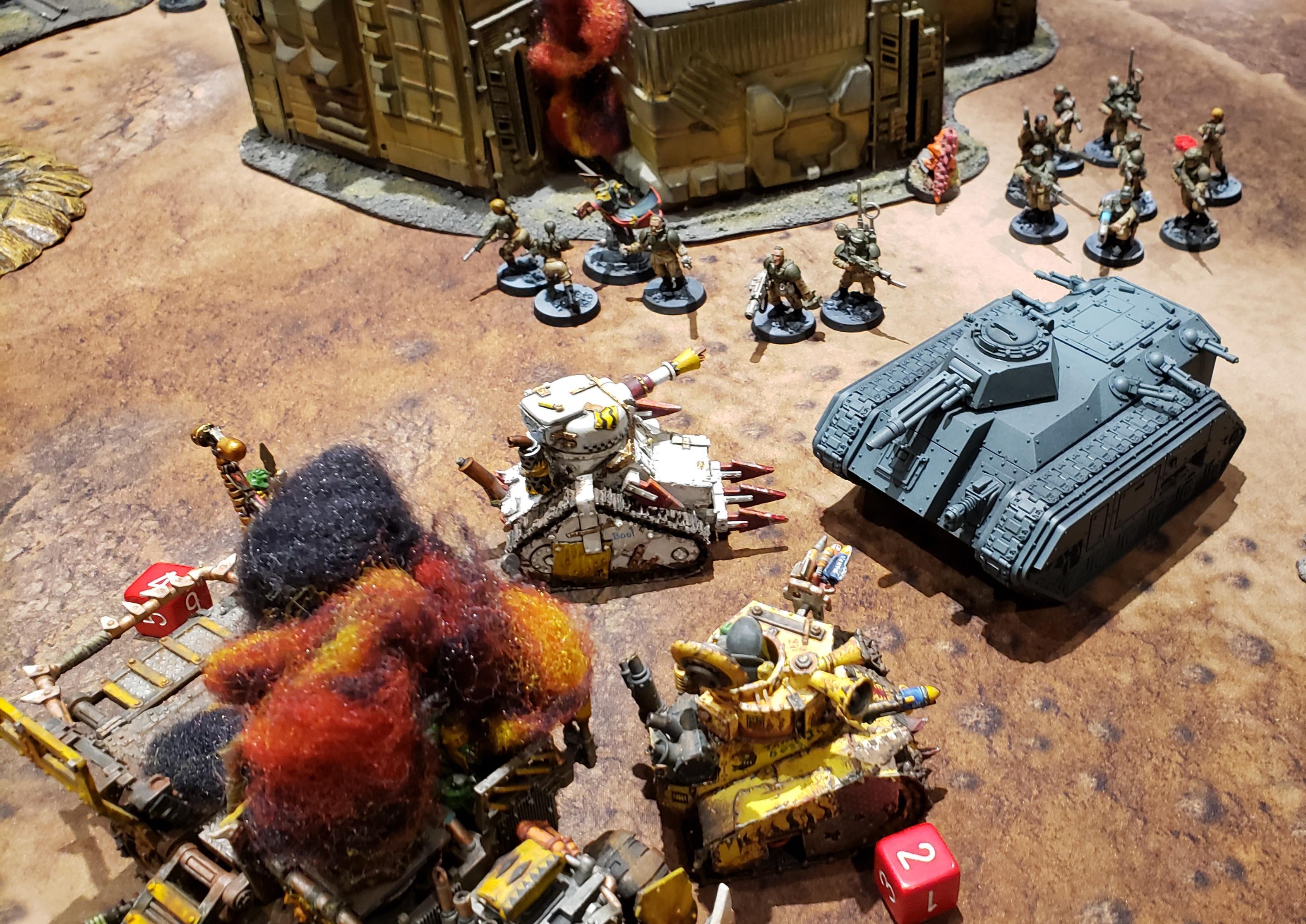 Admech, Astra Militarum, Battle Report, Warhammer 40,000