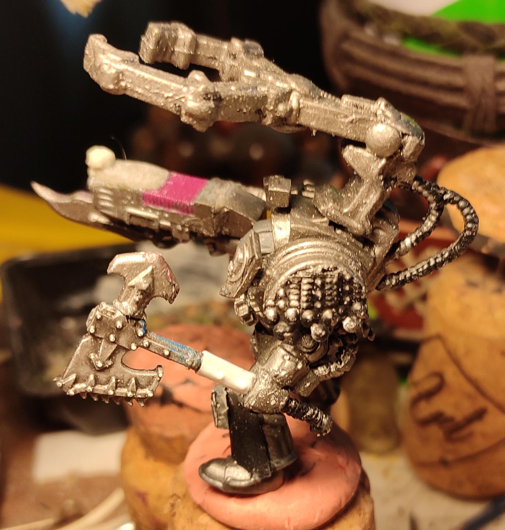 Bayonet, Chainaxe, Chaos, Chaos Space Marines, Chaos Undivided, Conversion, Heresy, Heretic Astartes, Infantry, Iron Warriors, Iron Within, Iron Without!, Kitbash, Plasma Gun, Servo Arm, Terminator Armor, Traitor Legions, Warhammer 40,000, Work In Progress