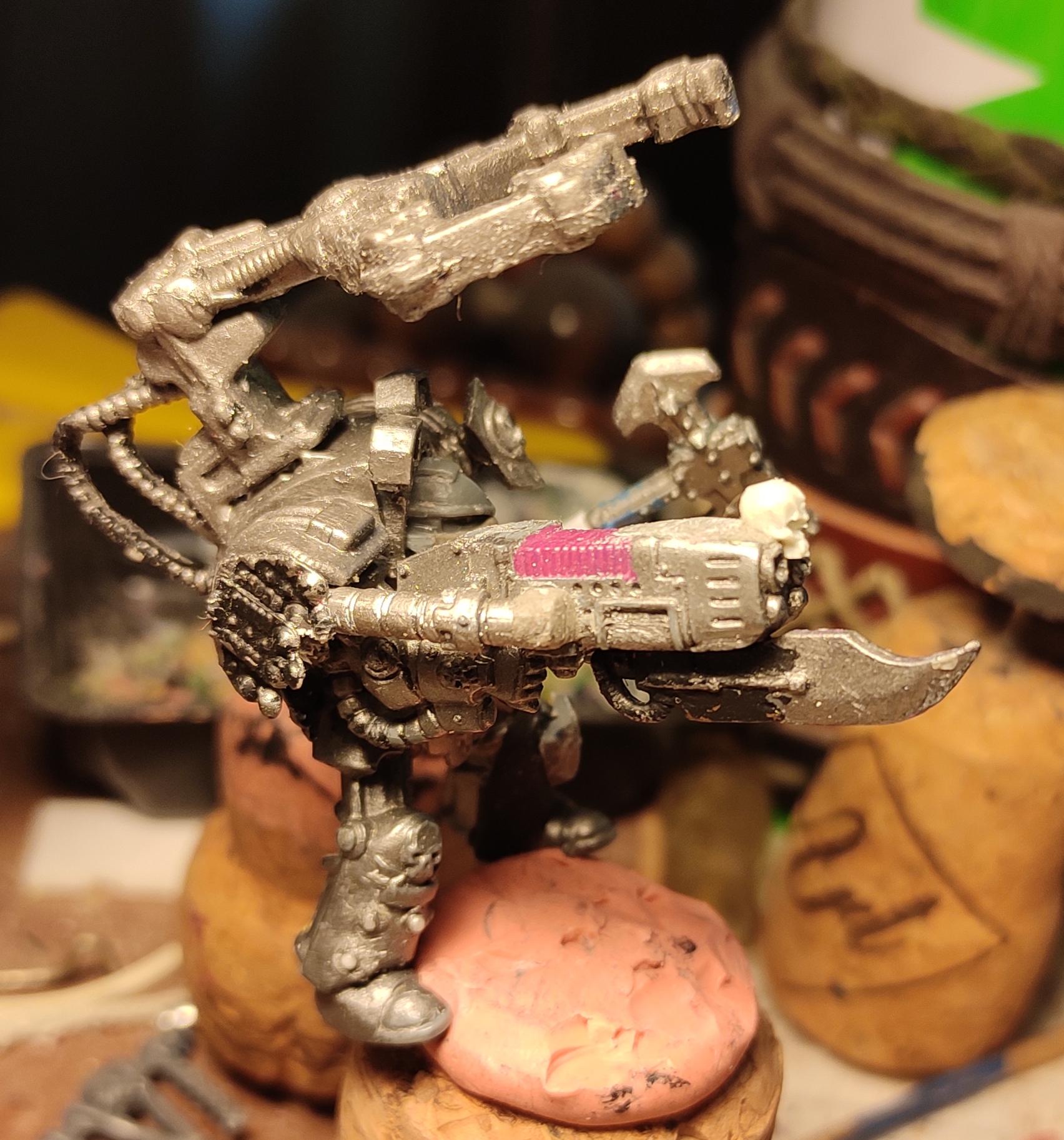 Bayonet, Chainaxe, Chaos, Chaos Space Marines, Chaos Undivided, Conversion, Heresy, Heretic Astartes, Infantry, Iron Warriors, Iron Within, Iron Without!, Kitbash, Plasma Gun, Servo Arm, Terminator Armor, Traitor Legions, Warhammer 40,000, Work In Progress