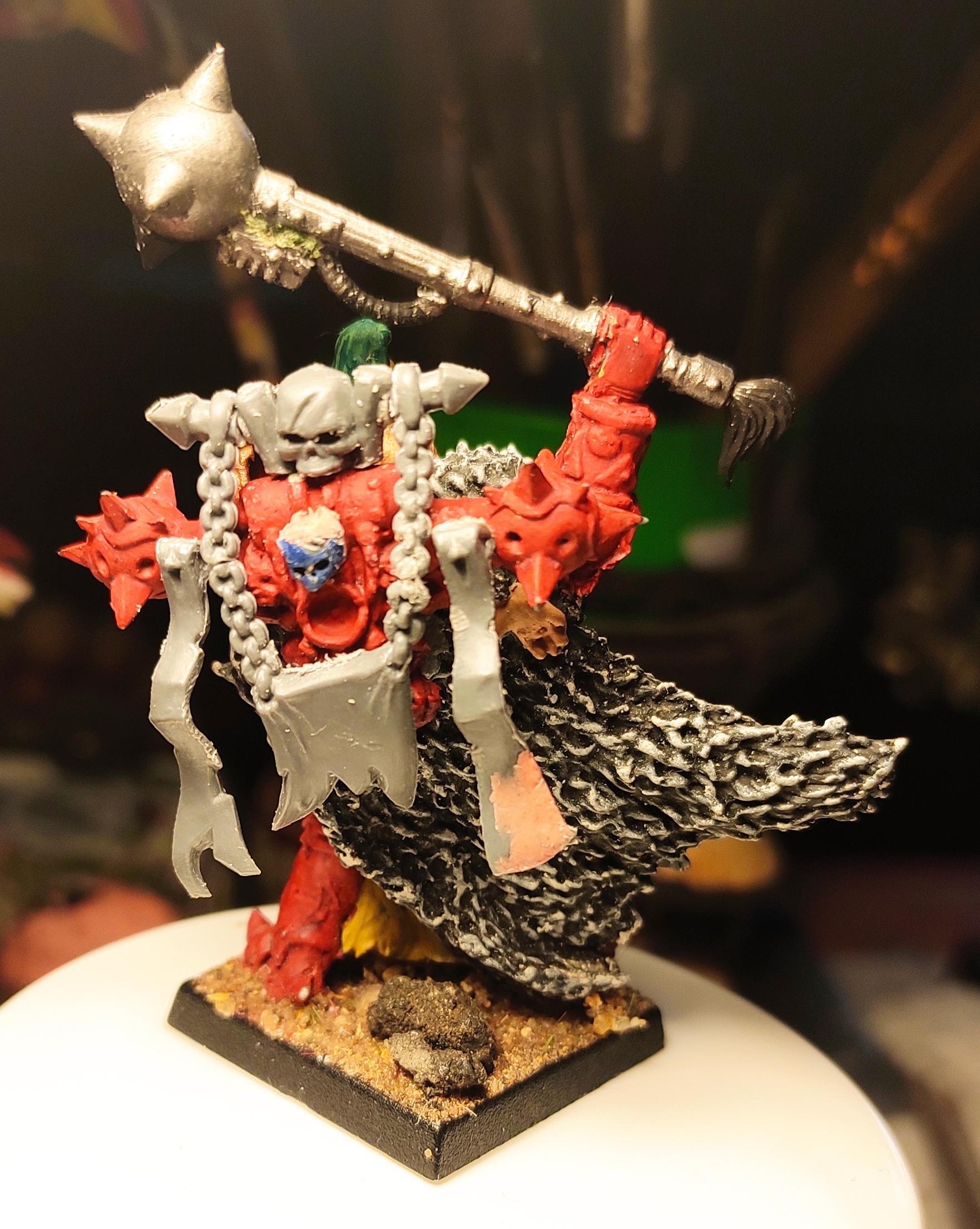 Accursed Crozius, Avatars Of War, Chaos, Chaos Space Marines, Chaos Undivided, Conversion, Dark Apostle, Eavy Metal, Greenstuff, Heresy, Heretic Astartes, Infantry, Lord Of War, Scrolls, Traitor Legions, Warhammer 40,000, Word Bearers, Work In Progress