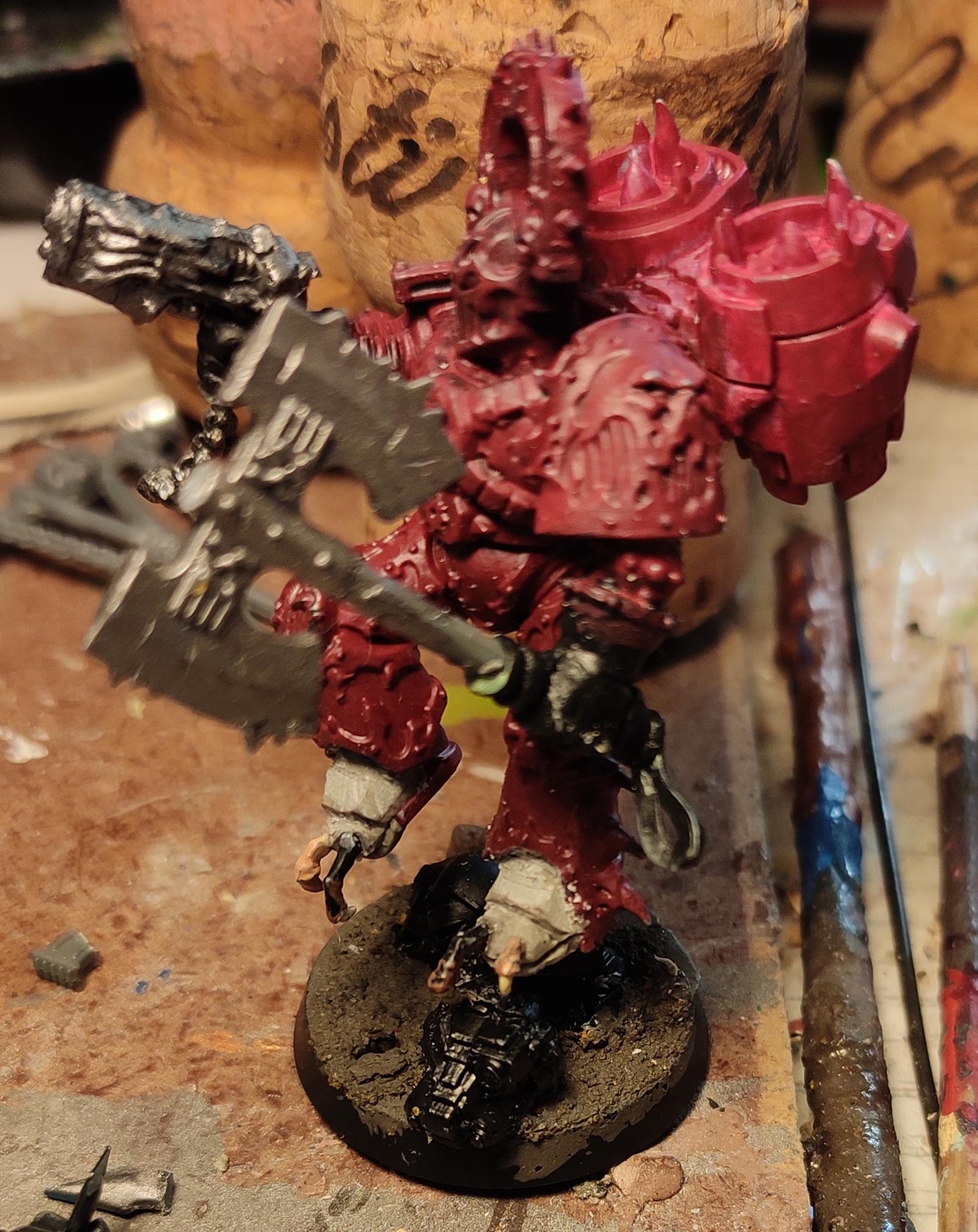 Axe, Berserk, Berserkers, Berzerk, Berzerker, Blood For The Blood God, Blurred Photo, Chaos, Chaos Space Marines, Conversion, Heresy, Heretic Astartes, Infantry, Khorne, Kitbash, Plasma Pistol, Raptors, Sculpting, Skulls For Skull Throne, Traitor Legions, Warhammer 40,000, Work In Progress, World Eaters