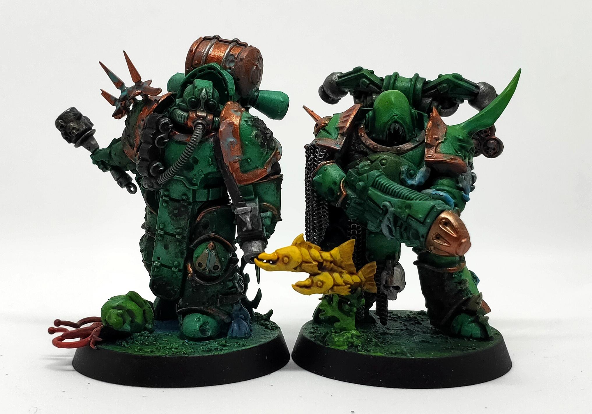 Nurgle, Plague Marines, Underwater