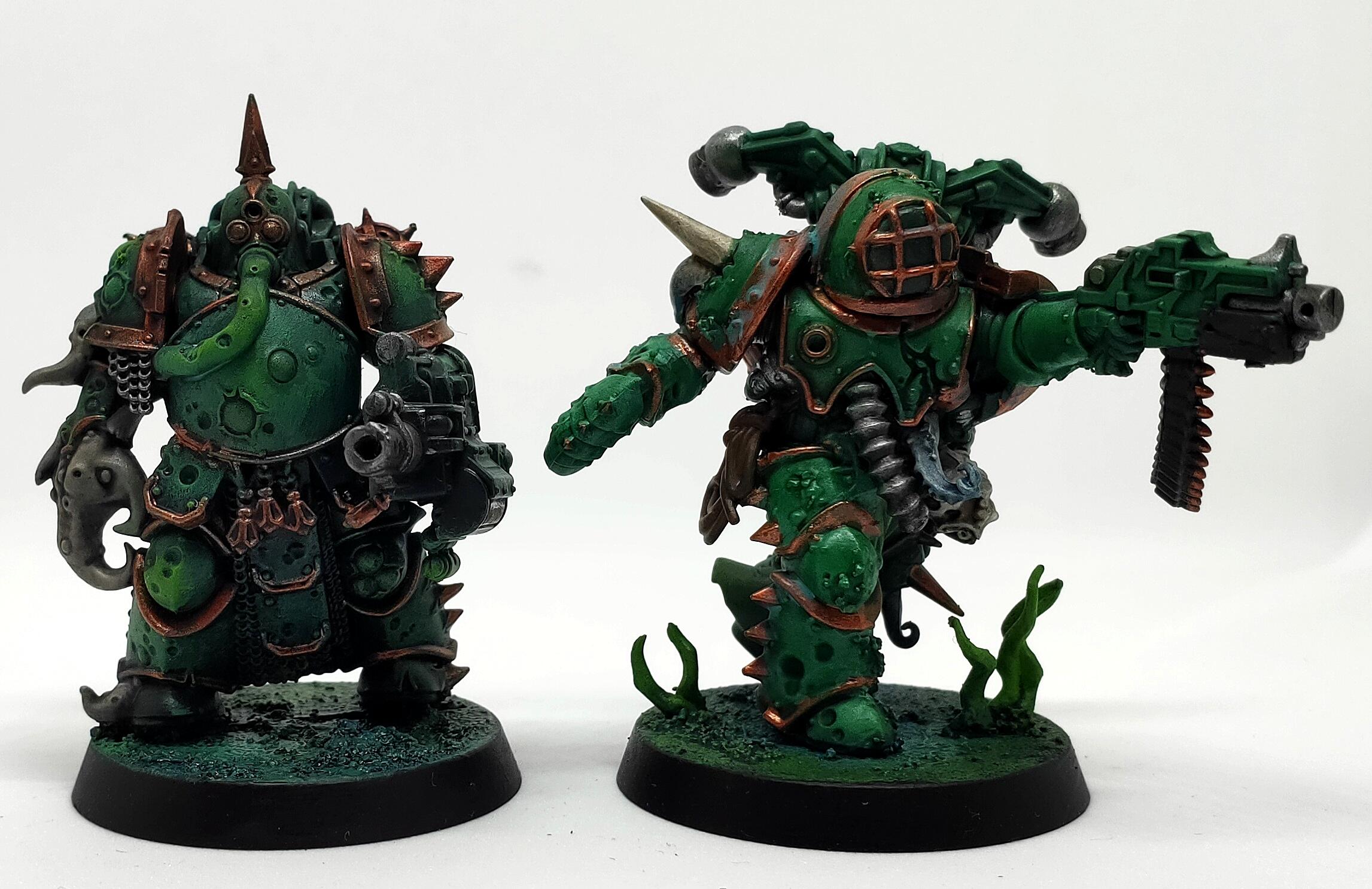 Nurgle, Plague Marines, Underwater